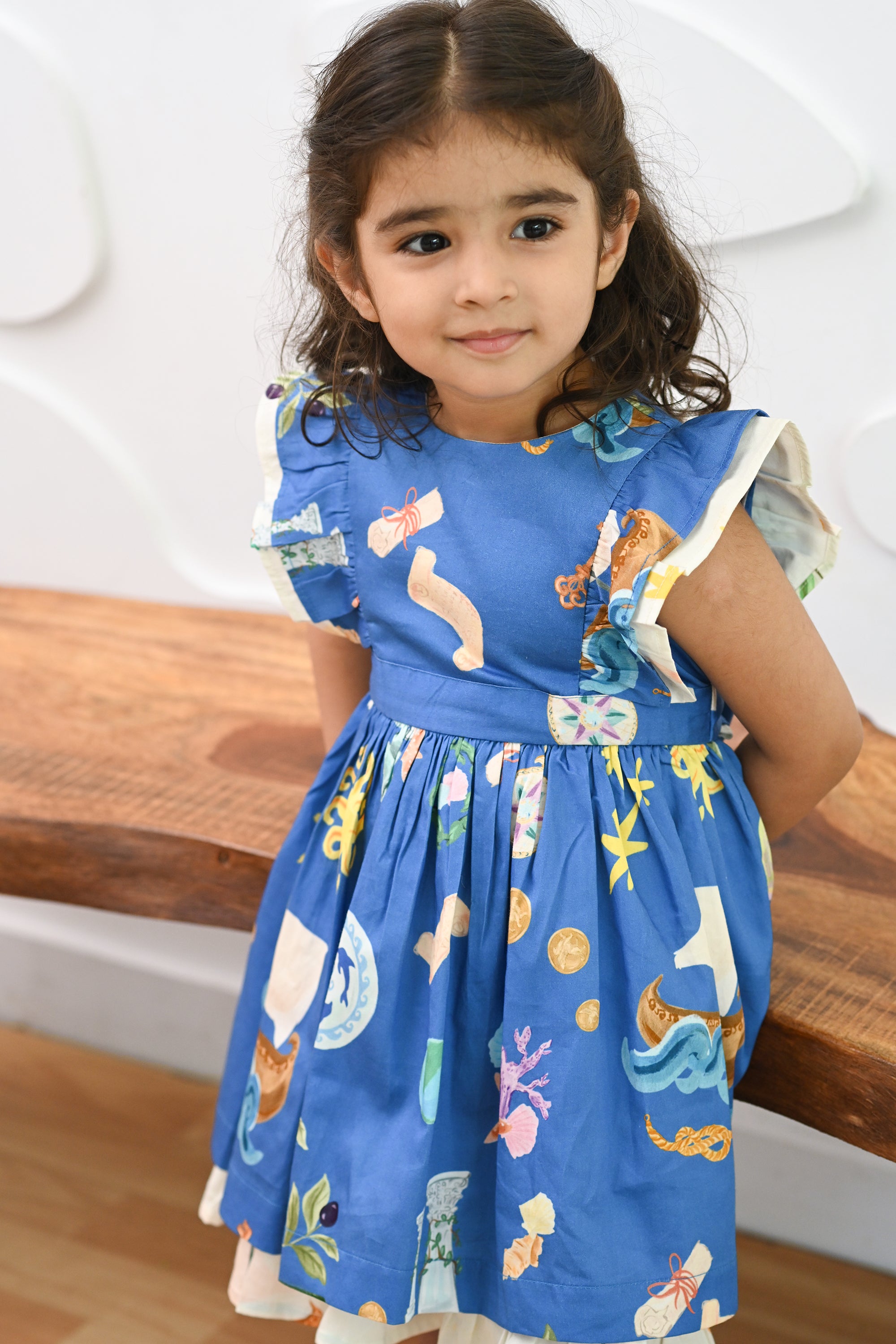 Odyssey Dress - Santorini Blue