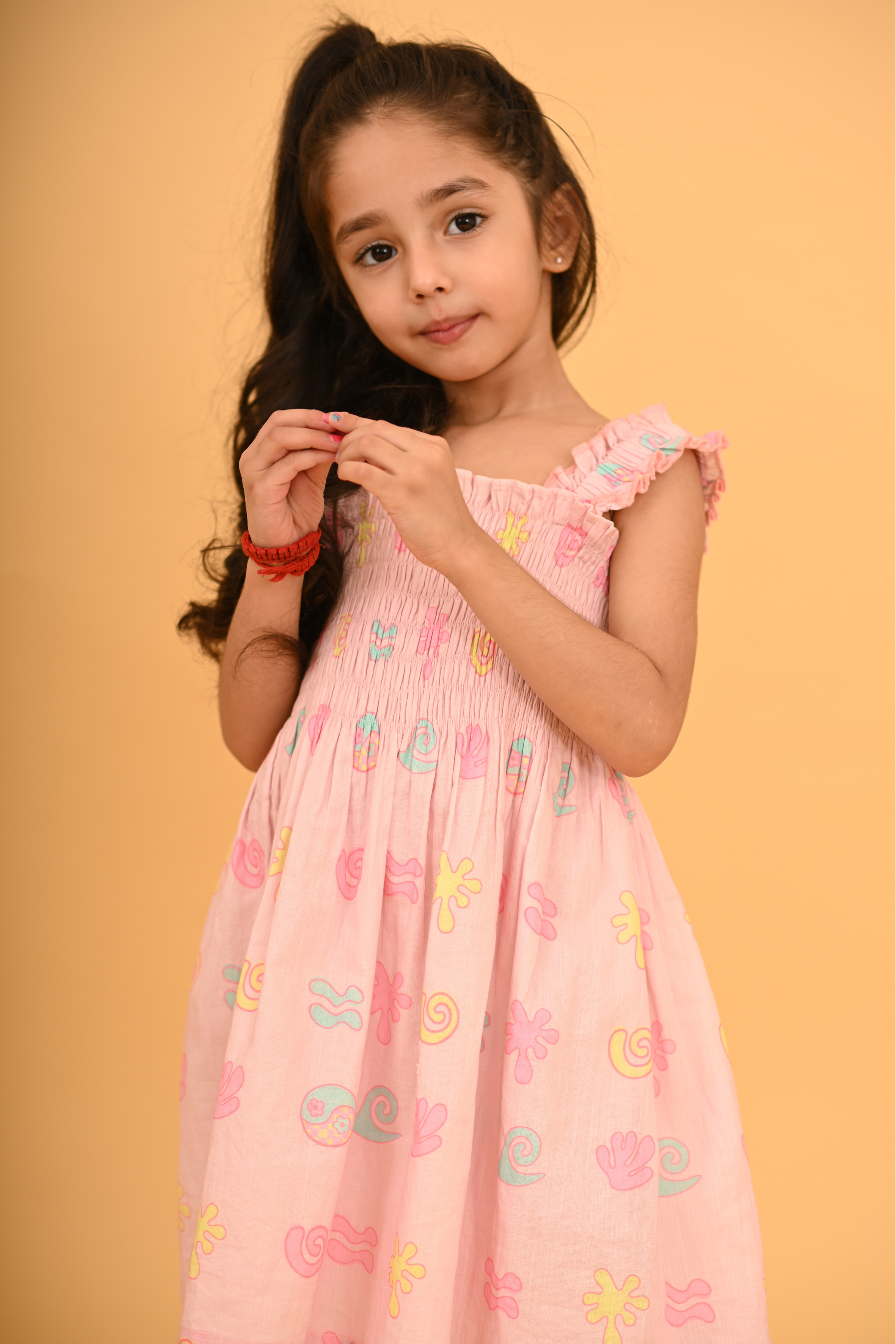 Nina Dress - Guava Ying Yang