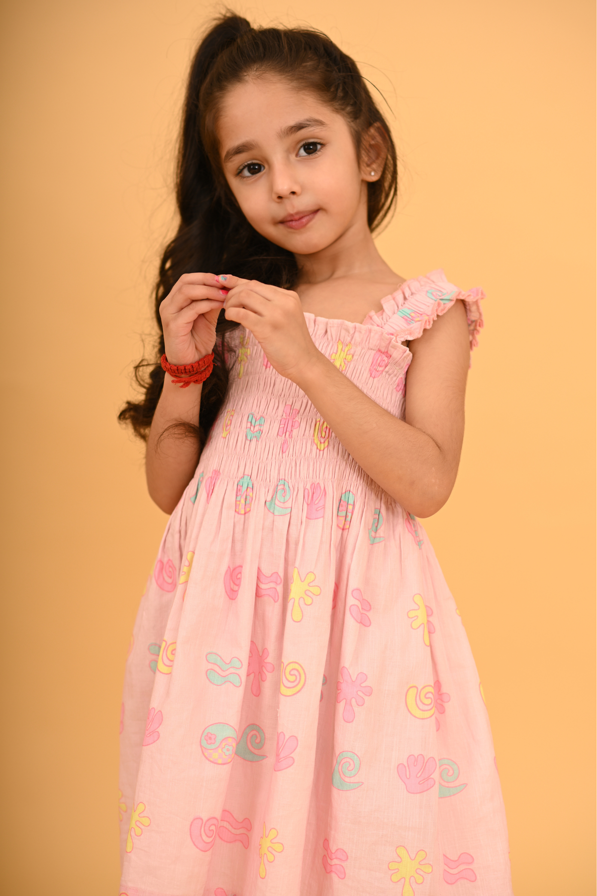 Nina Dress - Guava Ying Yang