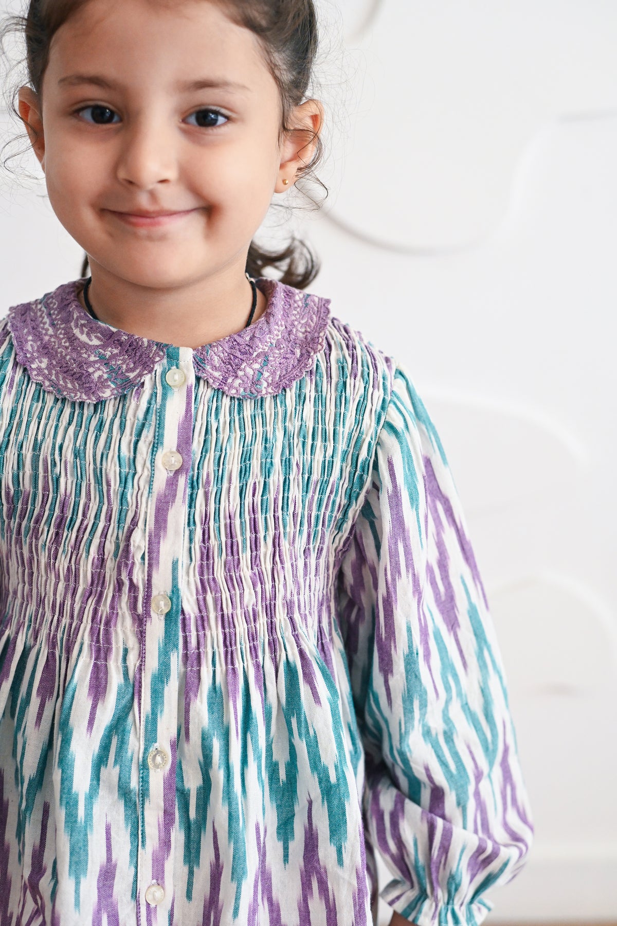 Purple Ikat Set