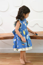 Odyssey Dress - Santorini Blue