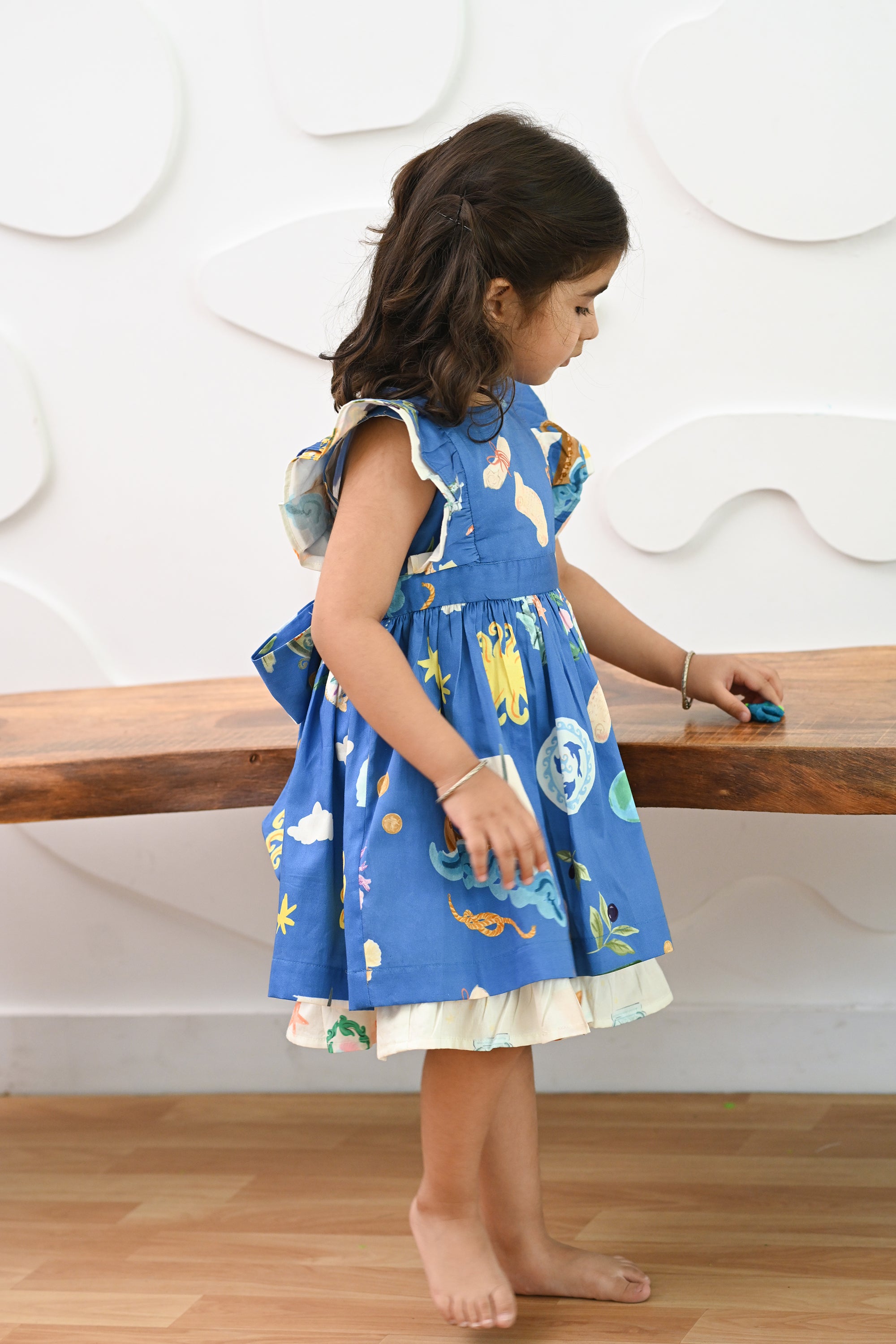 Odyssey Dress - Santorini Blue