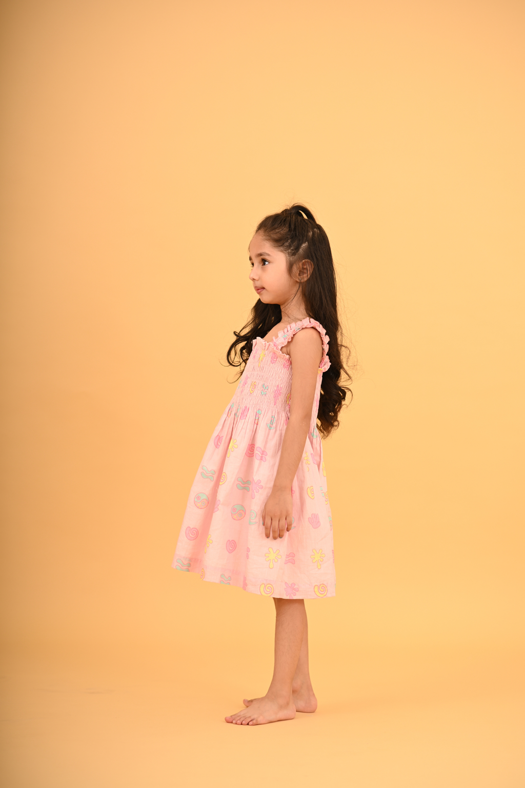 Nina Dress - Guava Ying Yang