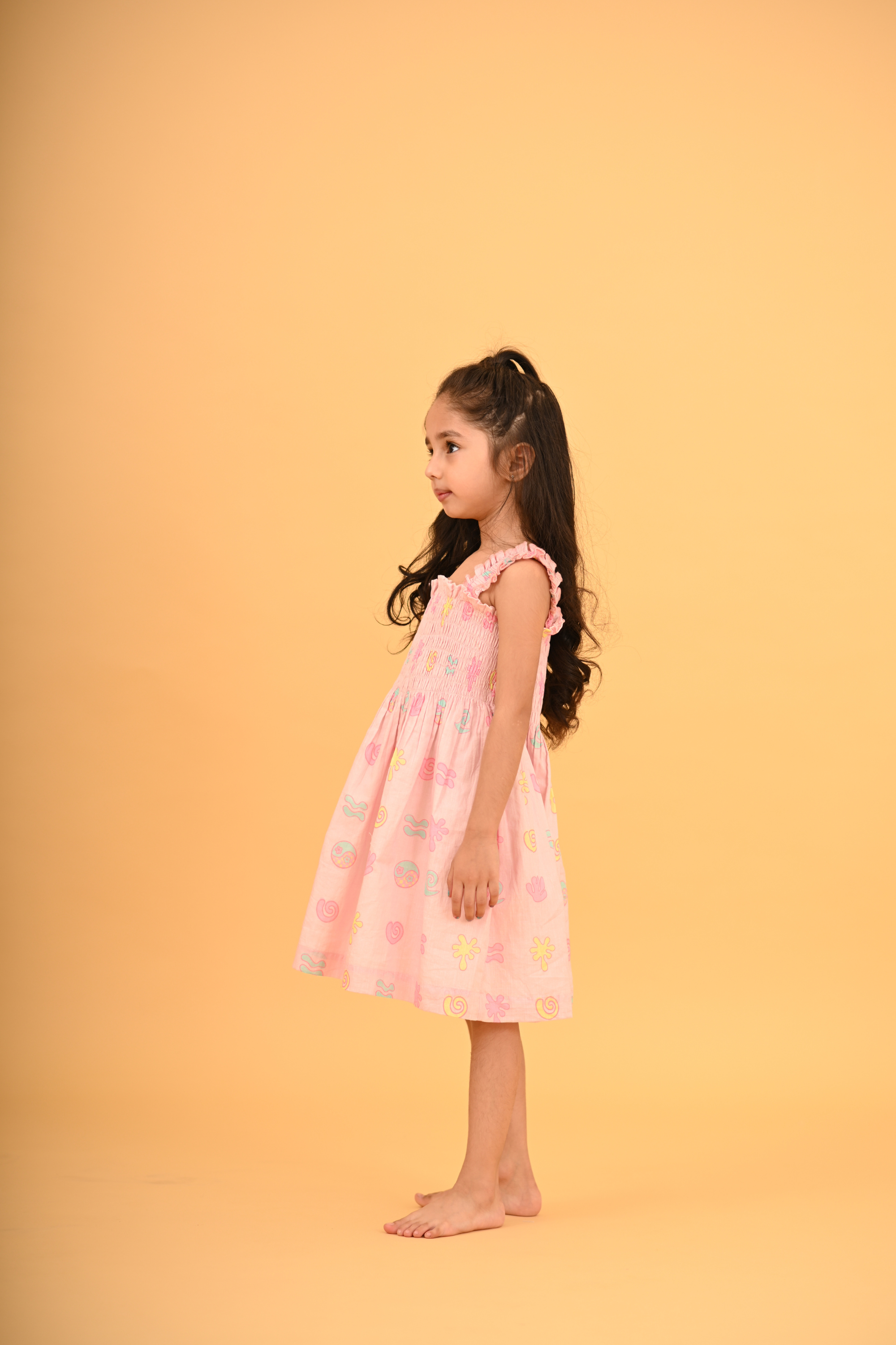 Nina Dress - Guava Ying Yang