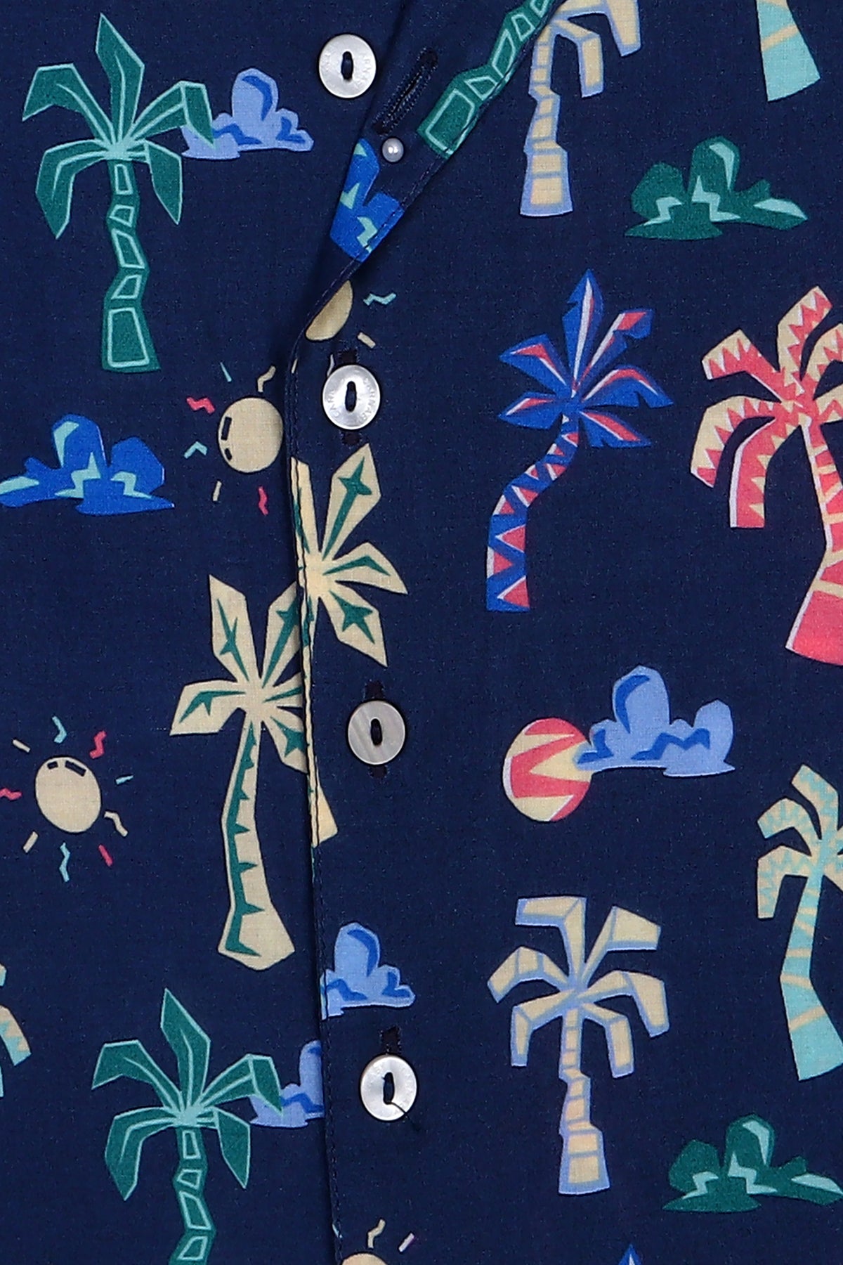 Dennis Set -Navy Palm