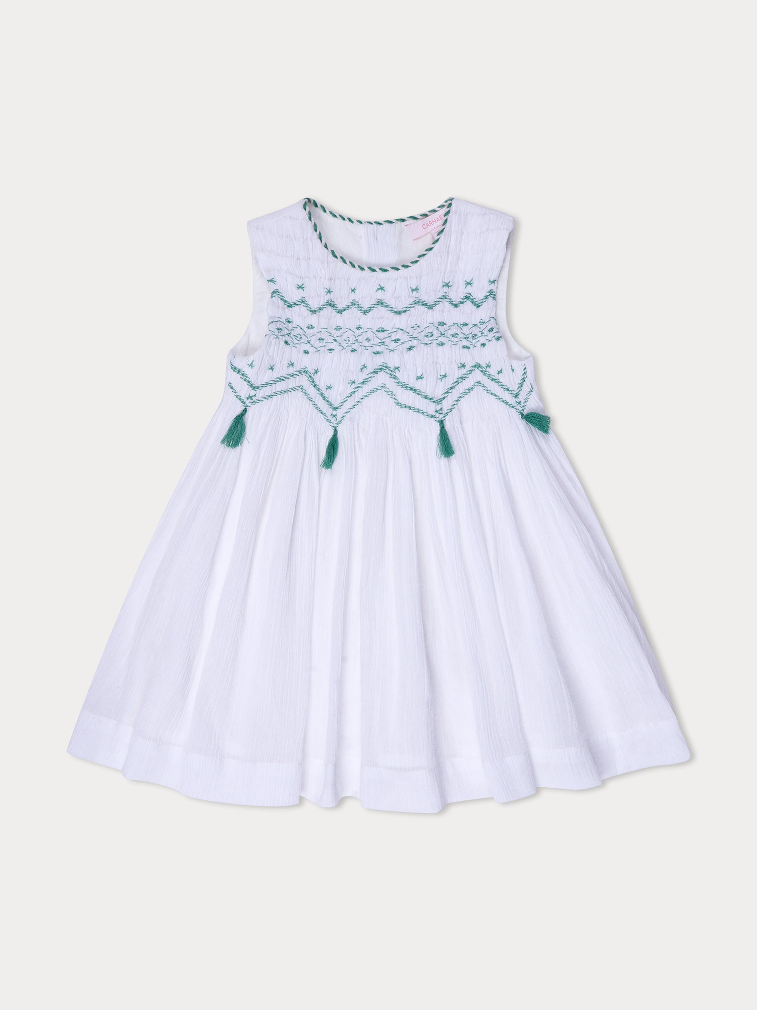 Rory Handsmoked Dress - Green