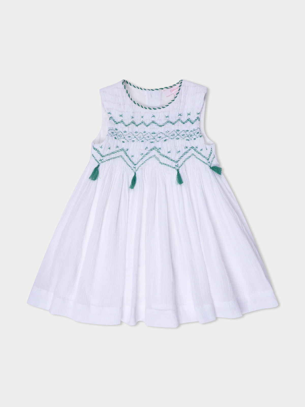 Rory Handsmoked Dress - Green