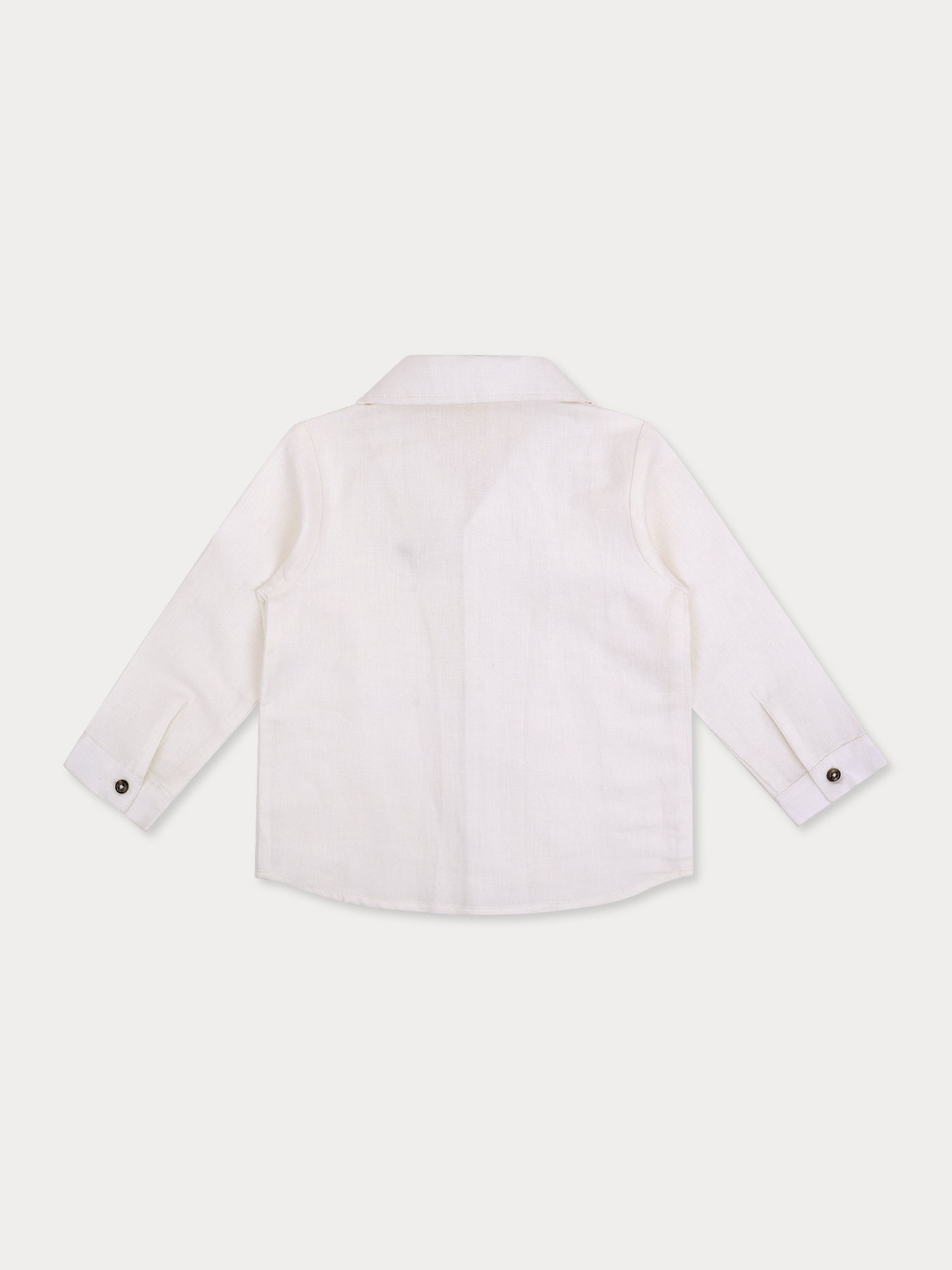 Stan Shirt- White Linen