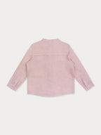 Steve Linen Shirt- Salmon Pink