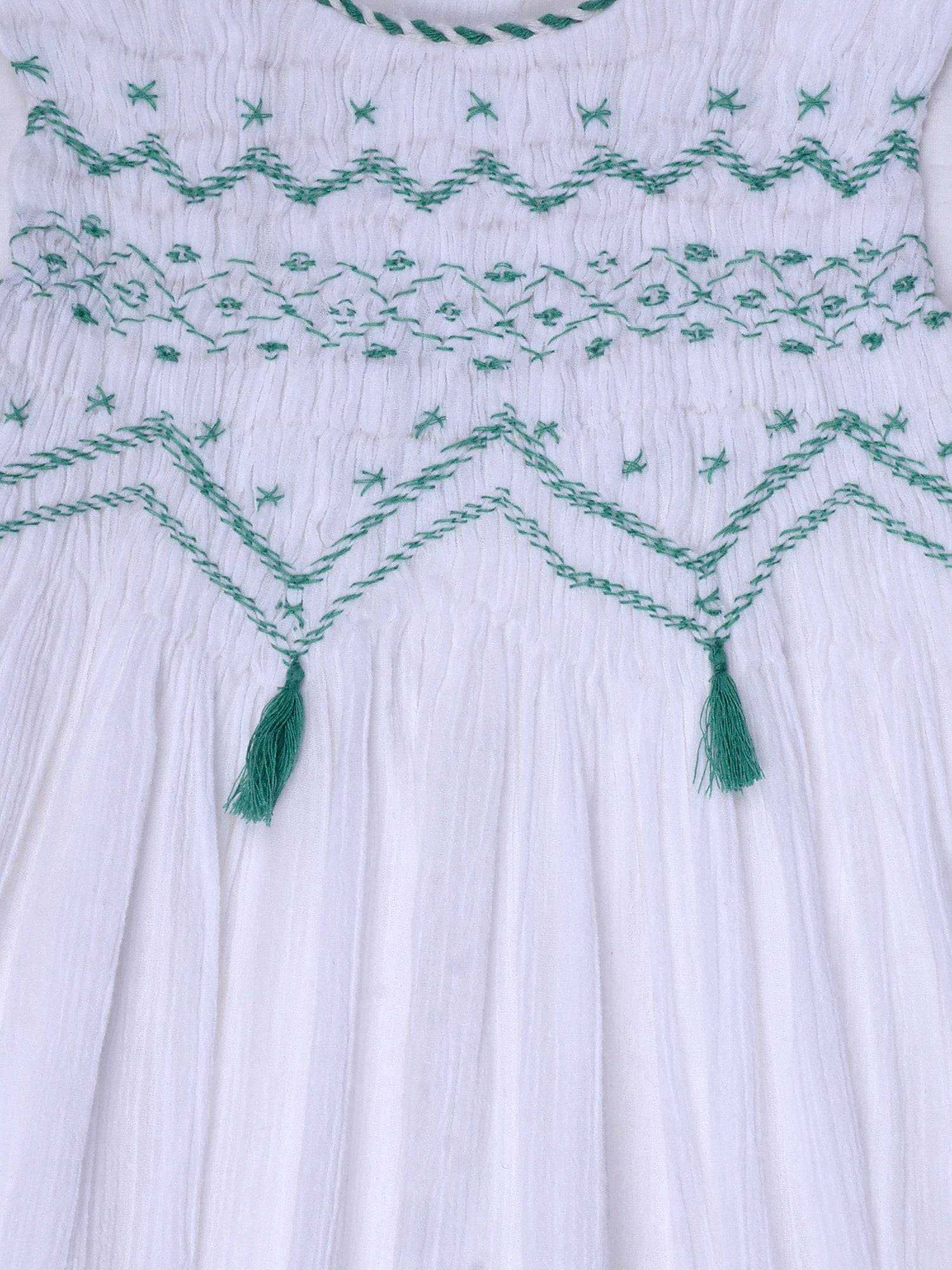 Rory Handsmoked Dress - Green
