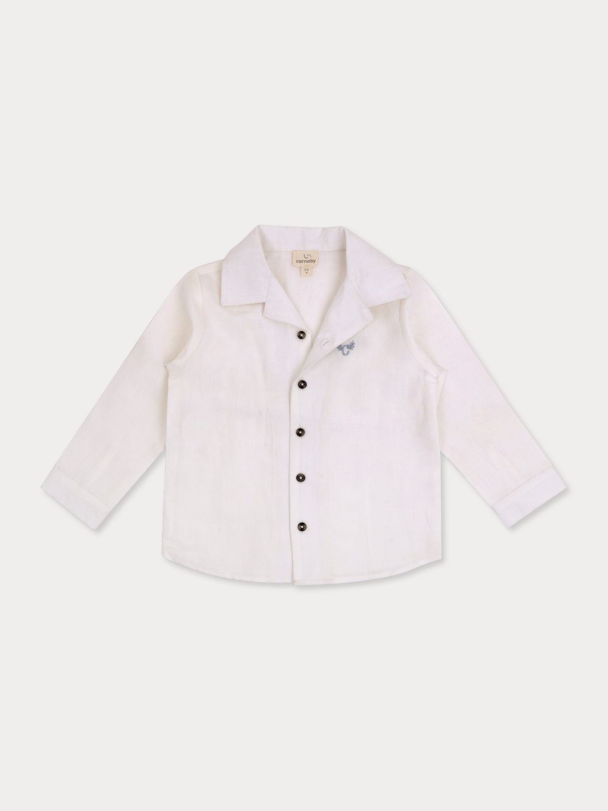 Stan Shirt- White Linen