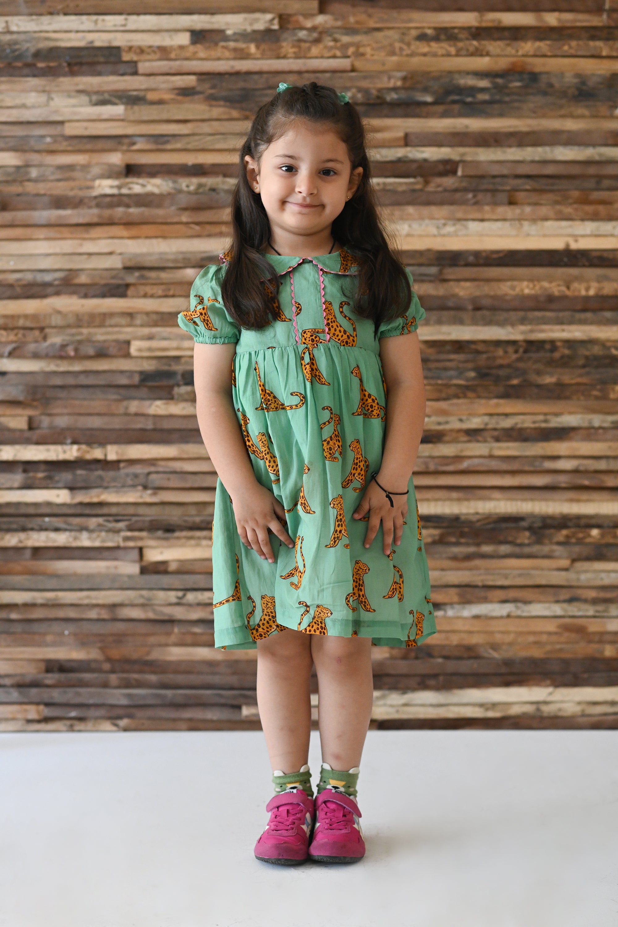 Nottens leo dress - Green