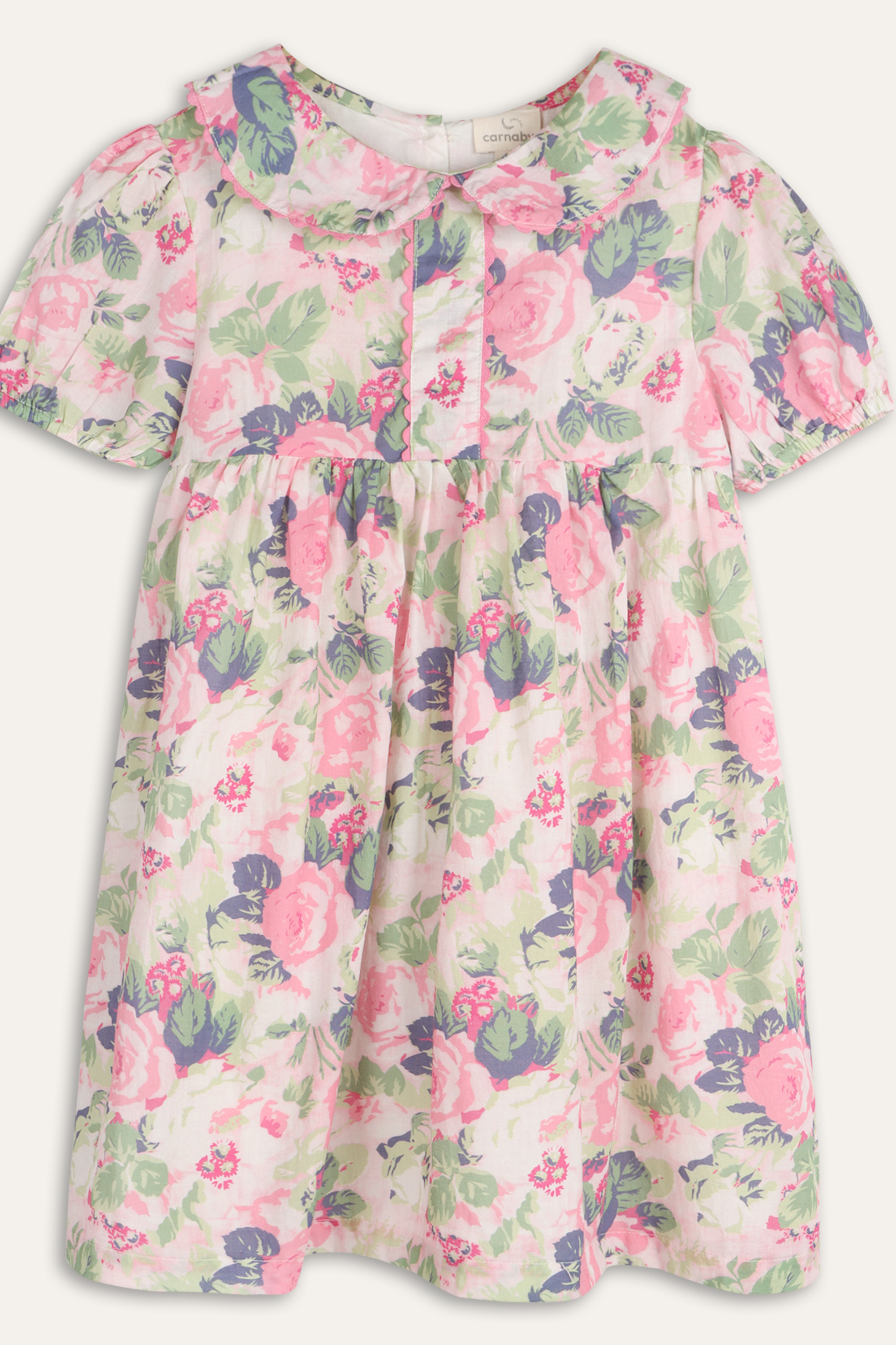 Hannah Dress - Vintage Rose