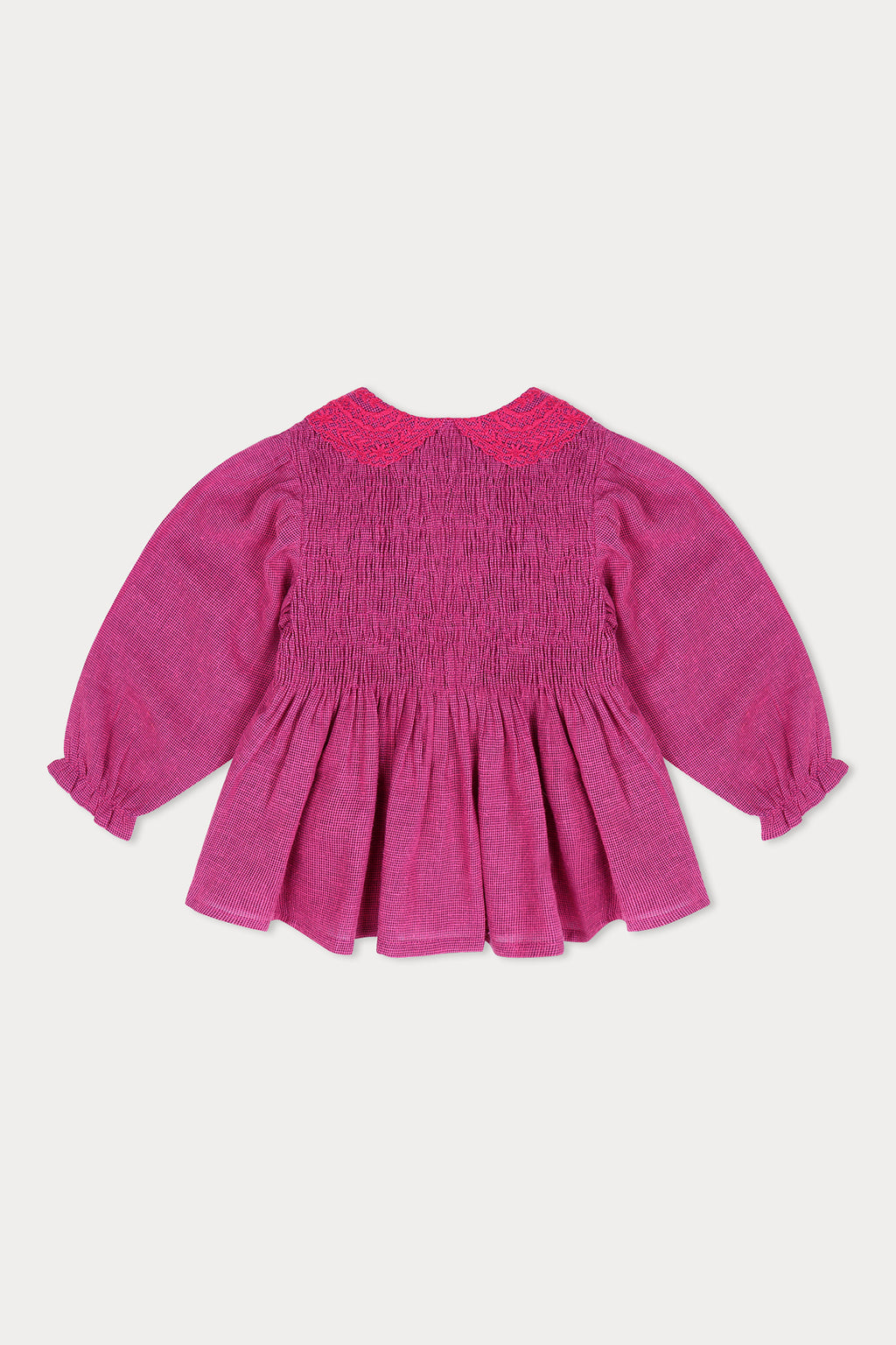 Emma Embroidered Blouse - Pink
