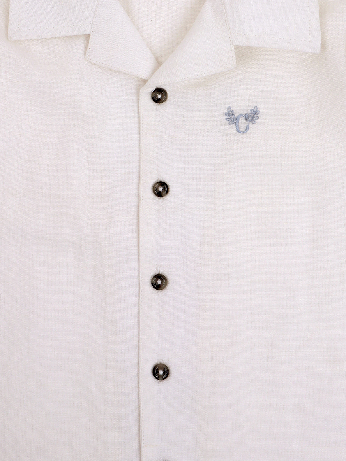 Stan Shirt- White Linen