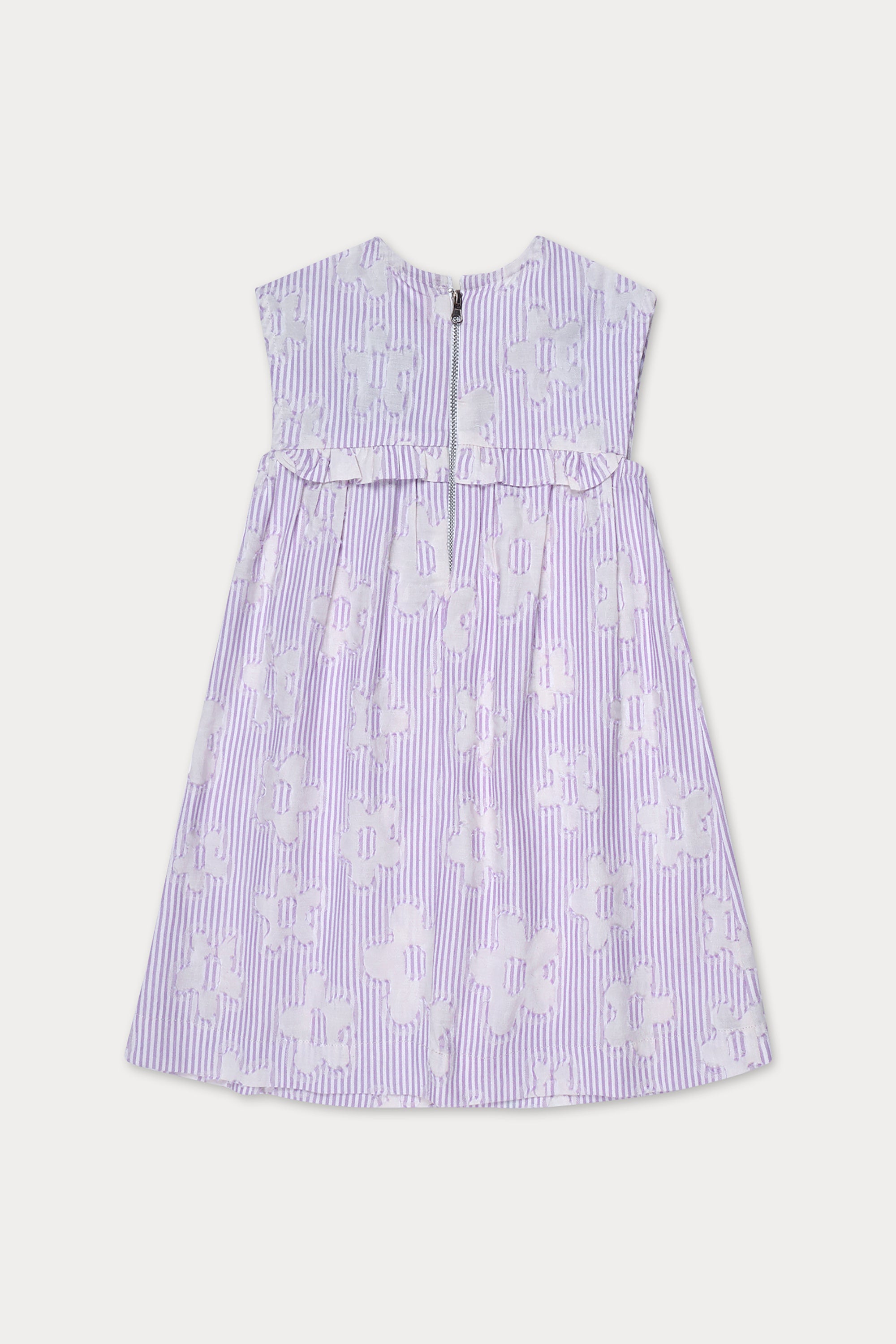 Florence Jacquard Dress - Lavender