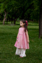 Seher Gulaab Flared Kurta Set