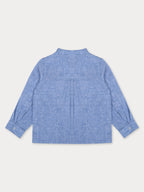 Derco Shirt- Blue Linen