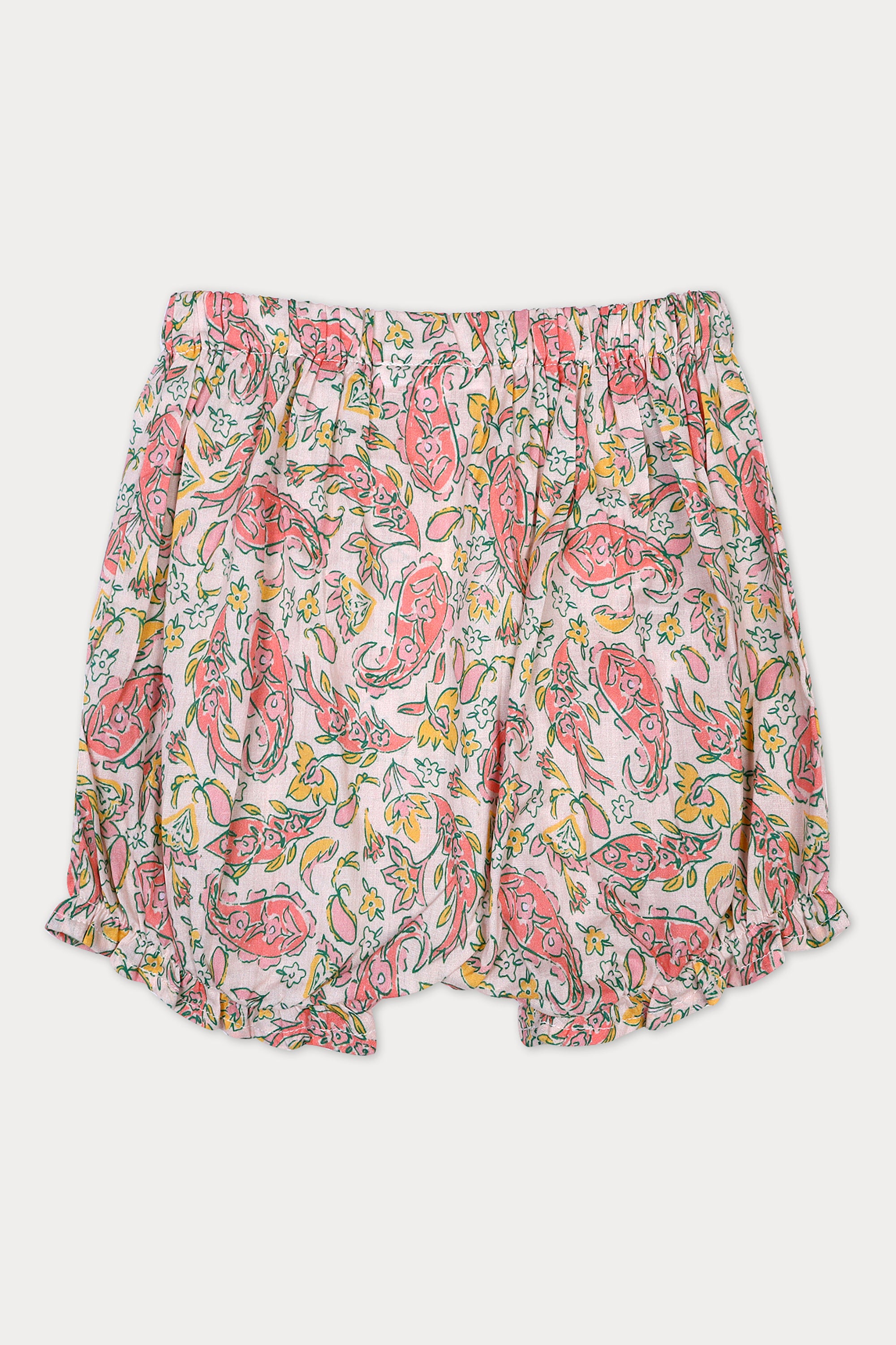 Ava Set - Honey Peach Paisley