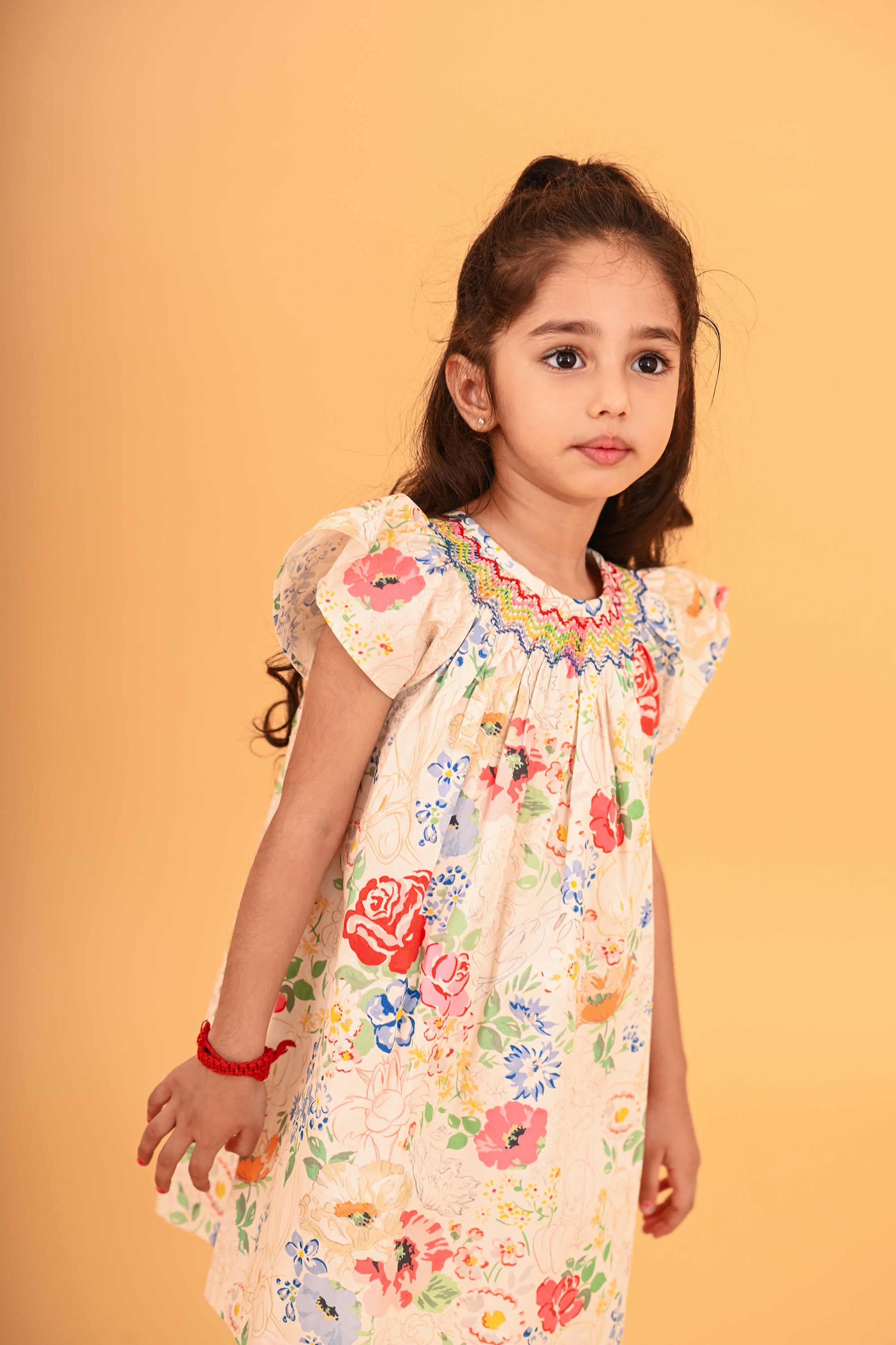 Alina Handsmocked Dress