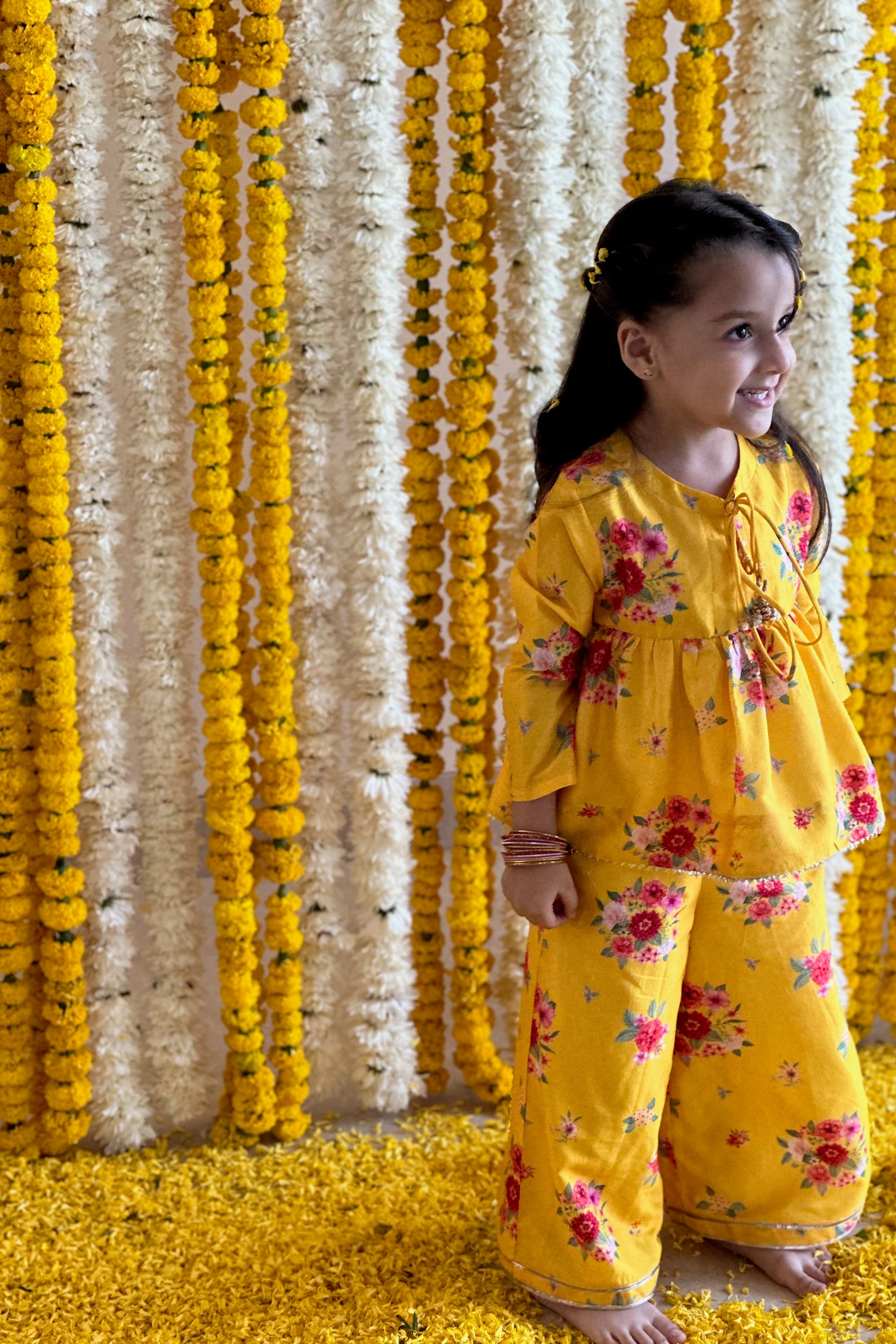 Rahat Kurta Set - Yellow Bagh