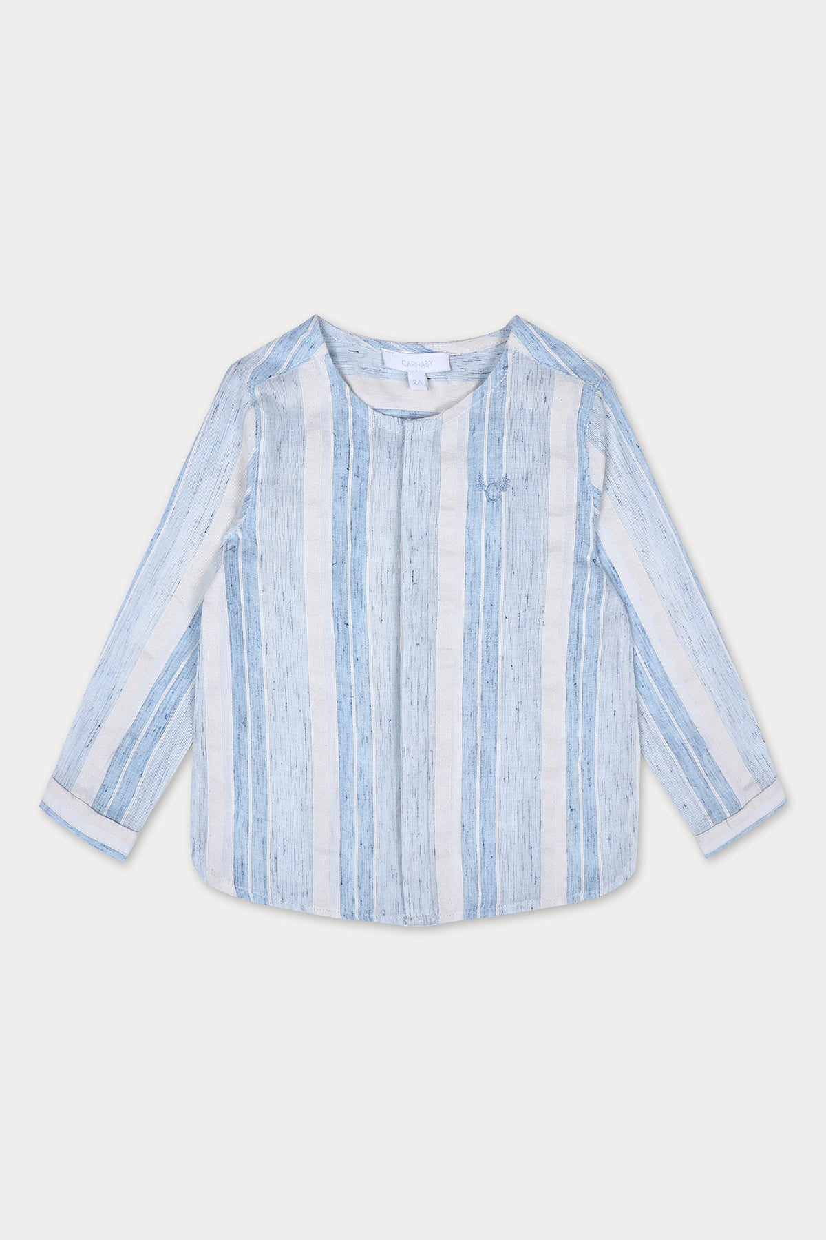 Leo Shirt- Blue Stripe
