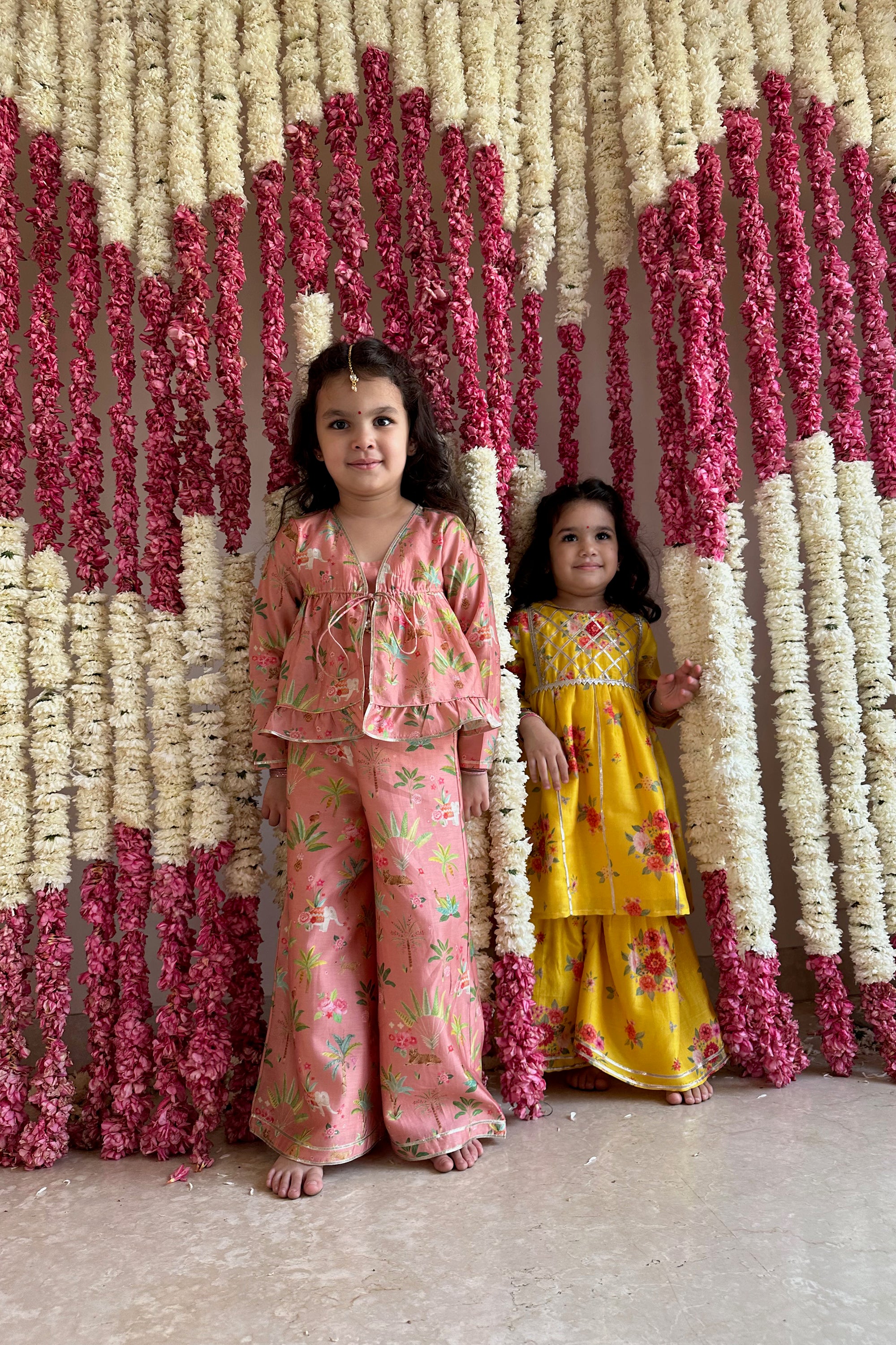Amrit Sharara  Set - Powder Pink Sher Bagh