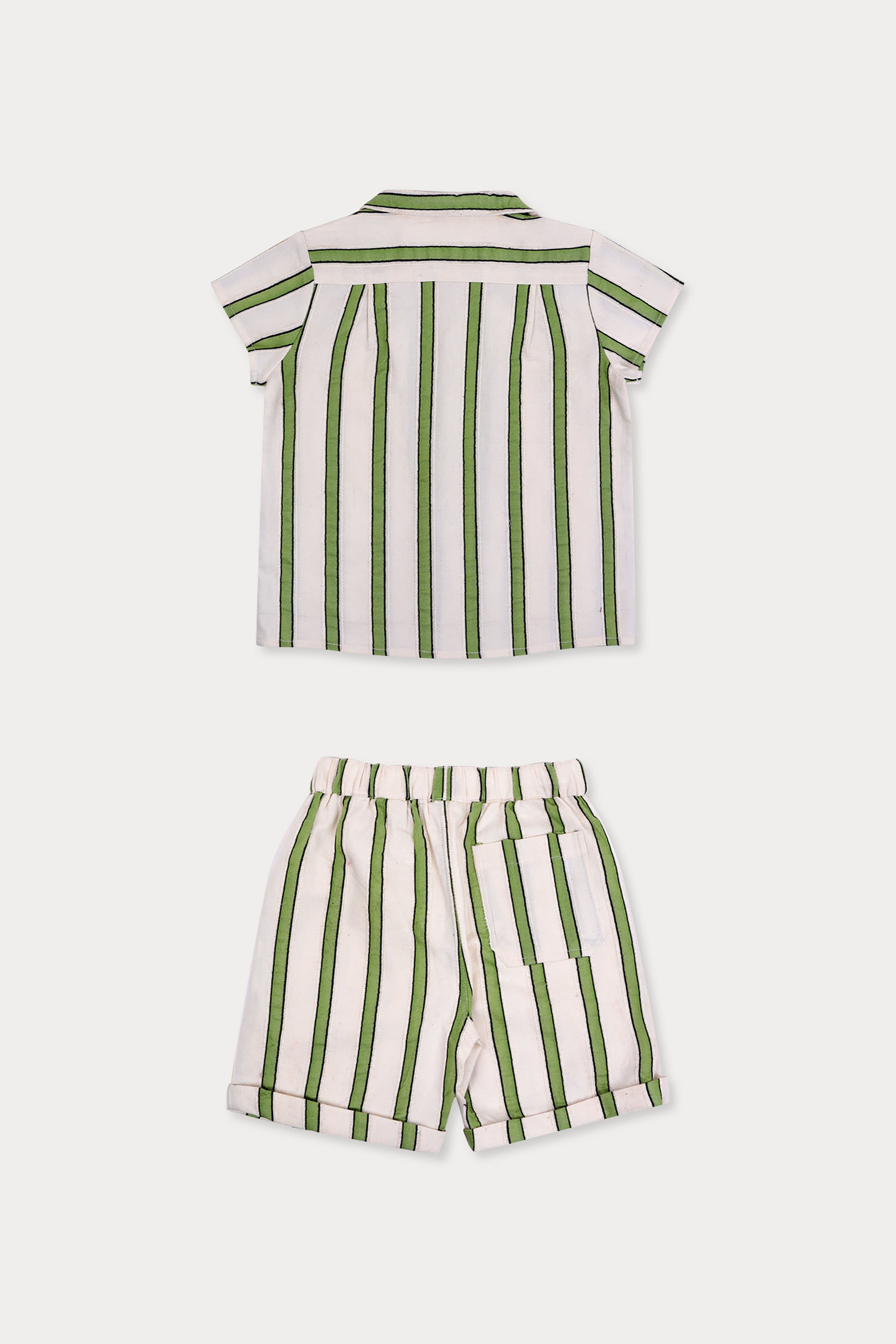 Jordan Set - Green Stripe