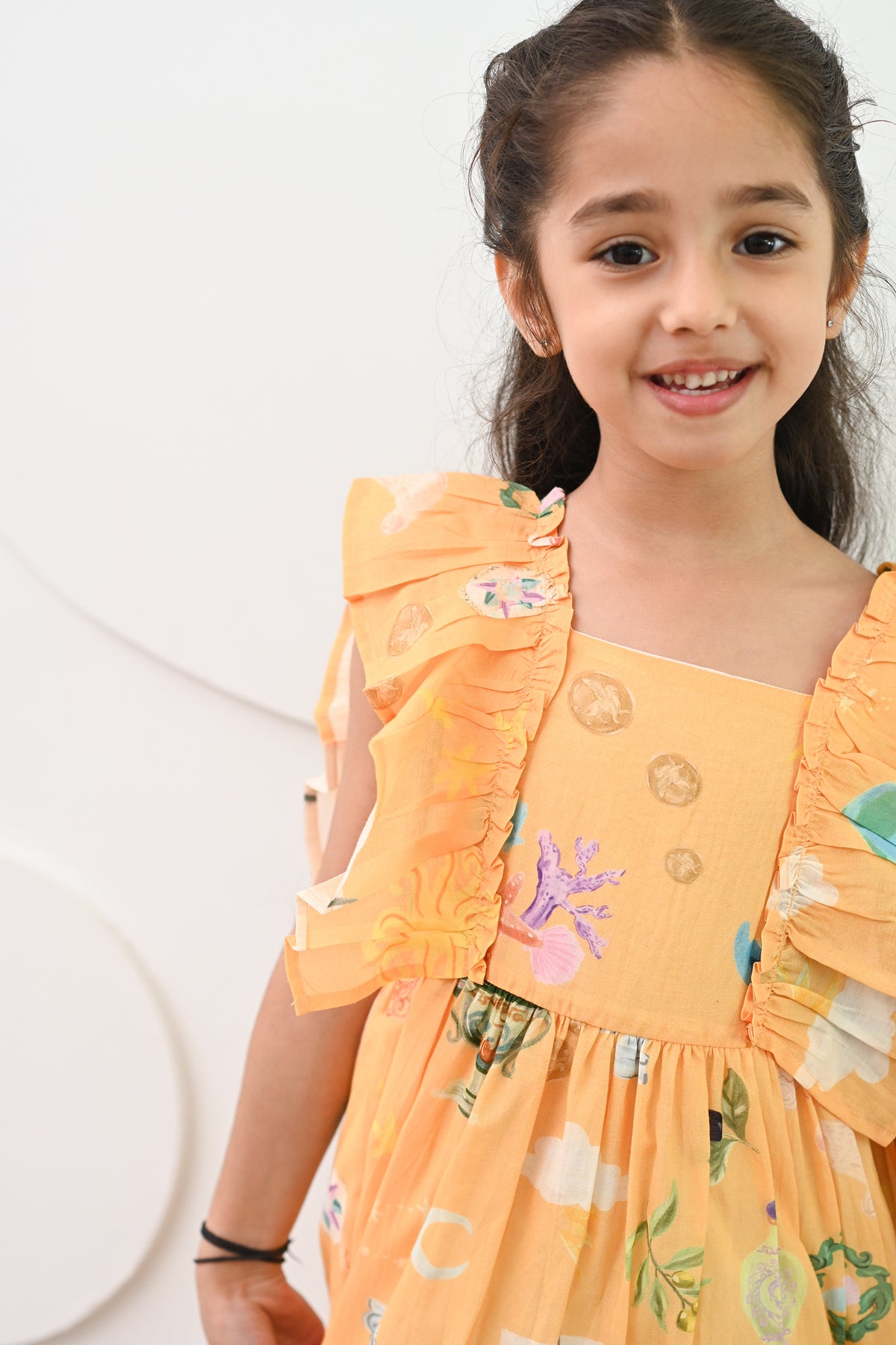 Aella Dress - Pimm's orange