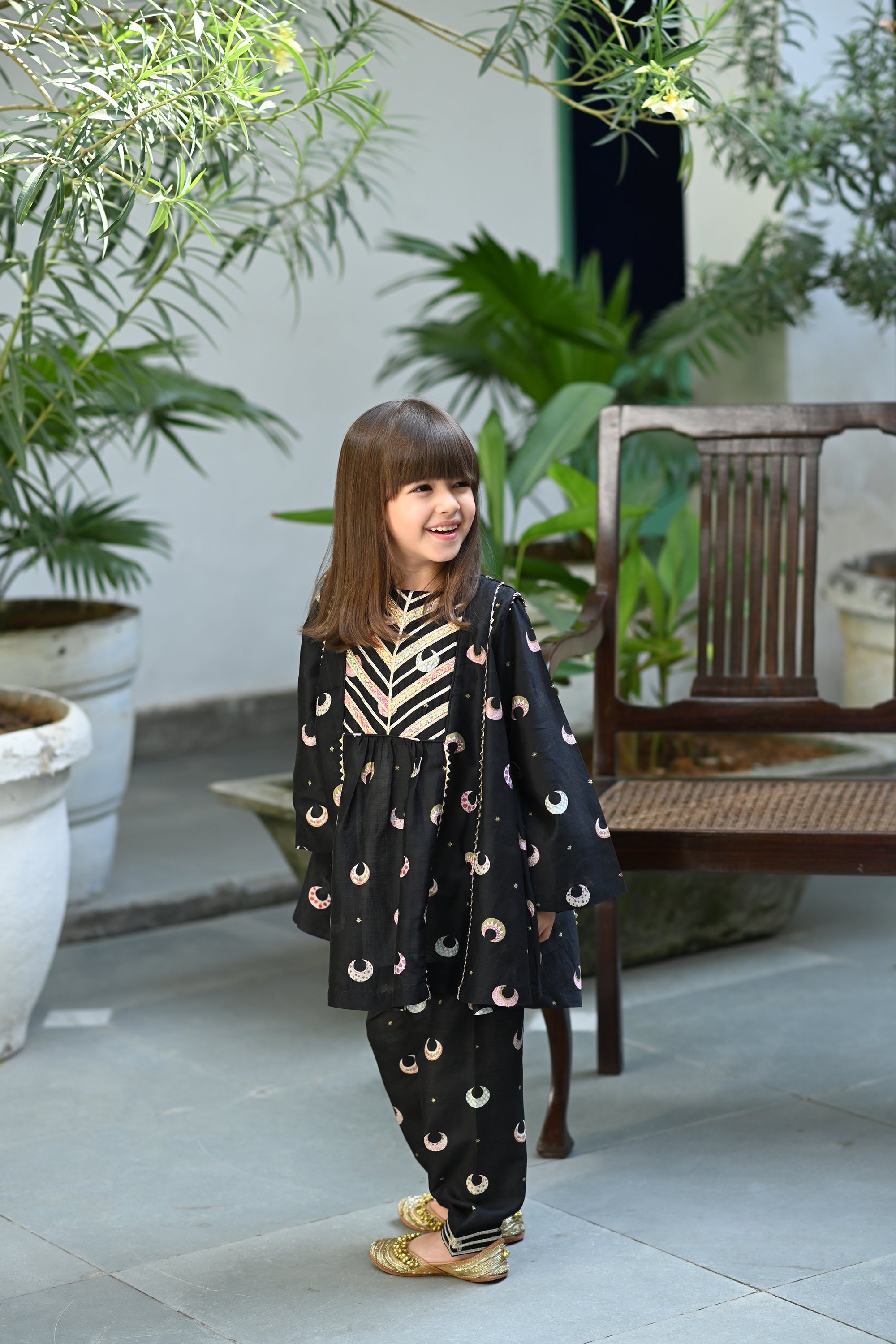 Samaira Set - Black Chand Tara