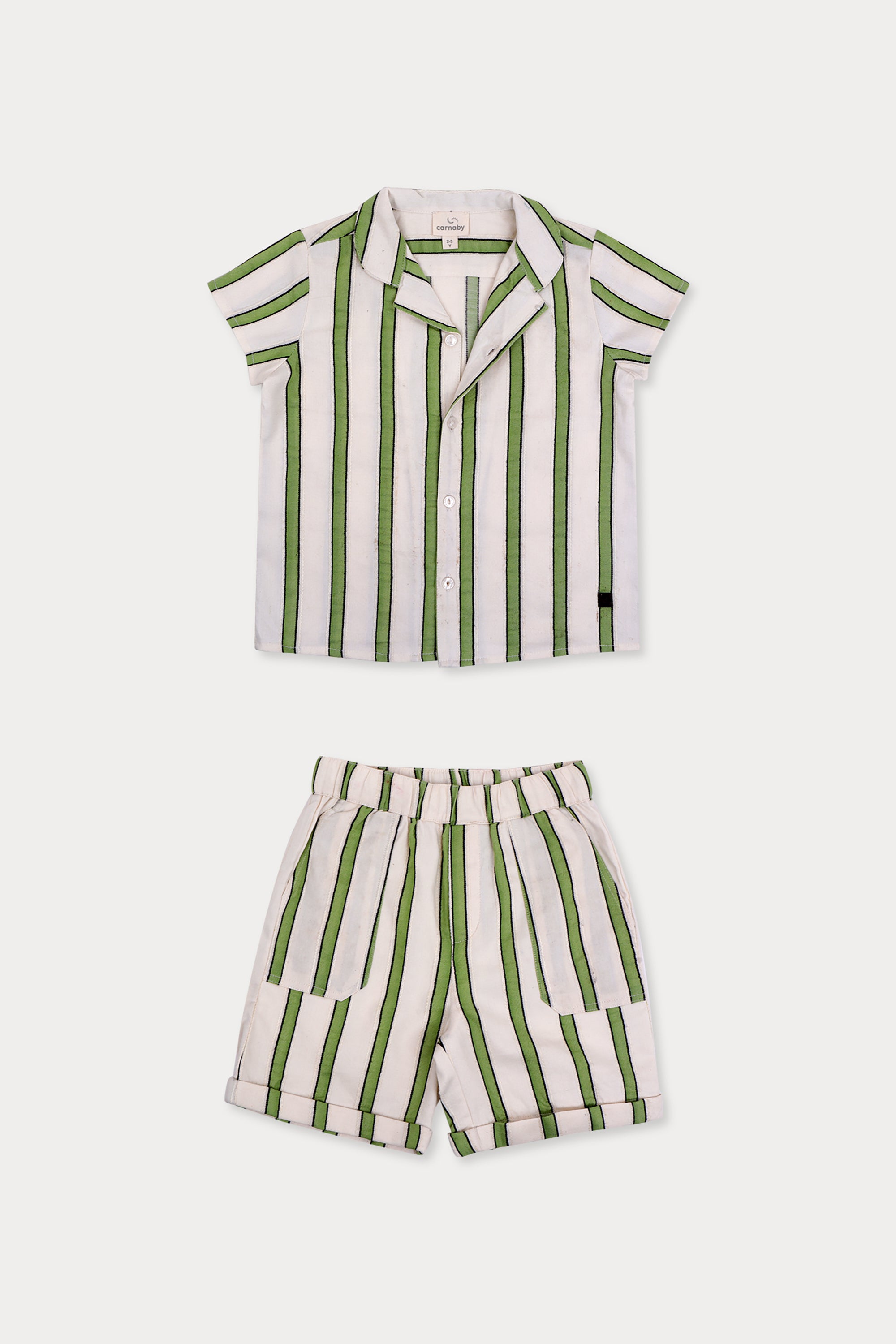 Jordan Set - Green Stripe