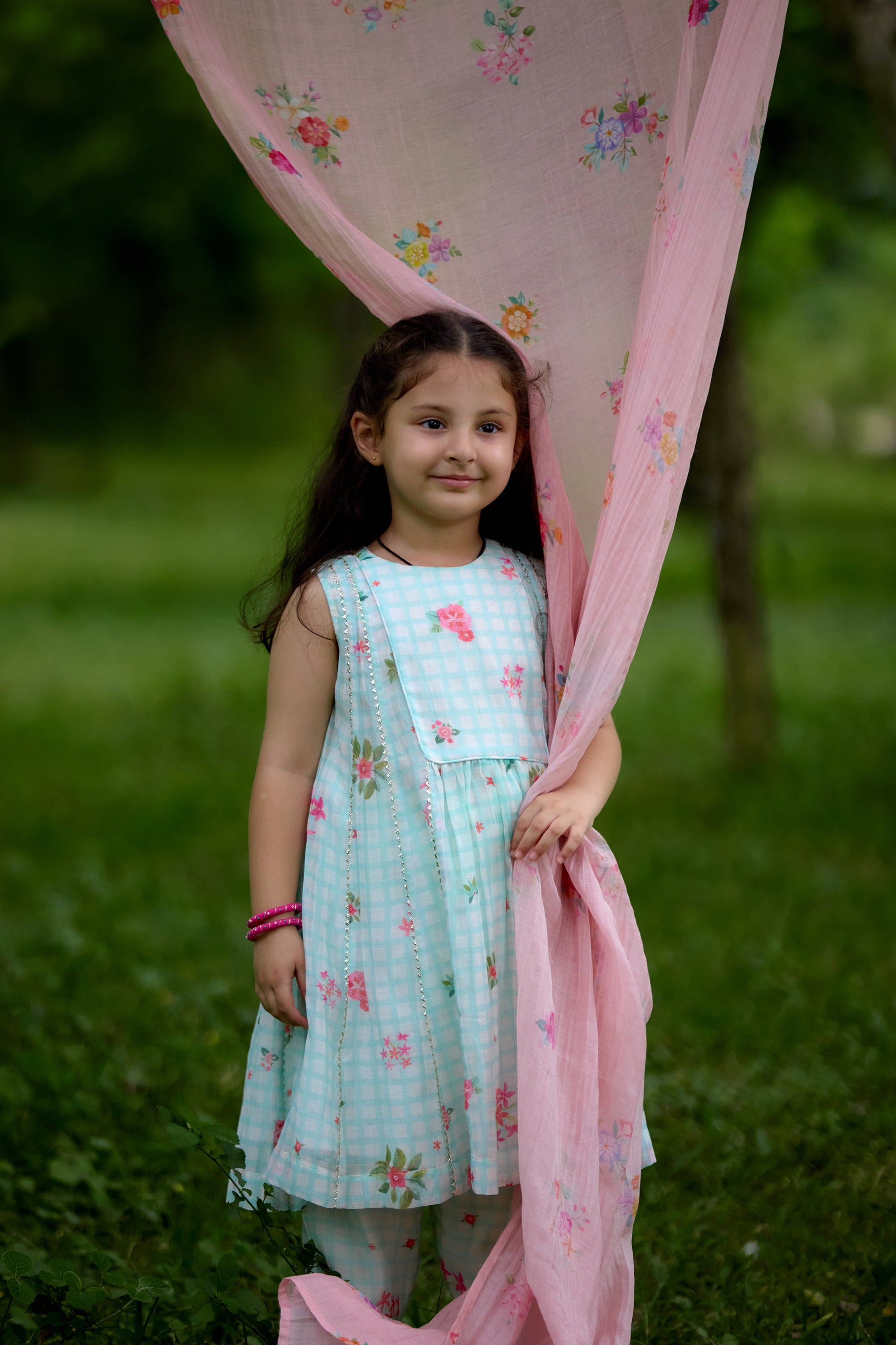 Naariyal Baageecha Flared Kurta Set