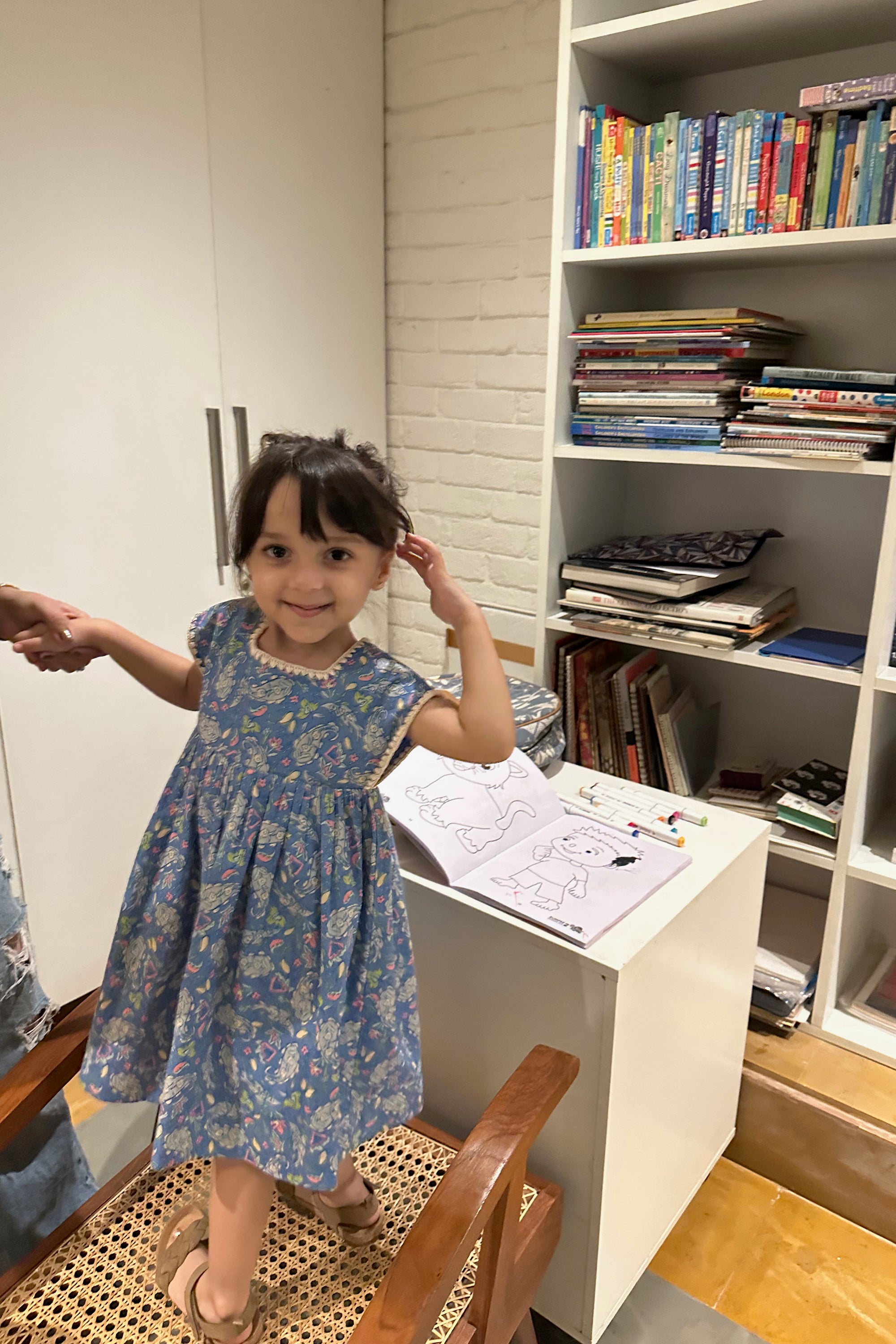 Freja Dress - Mini Paisley