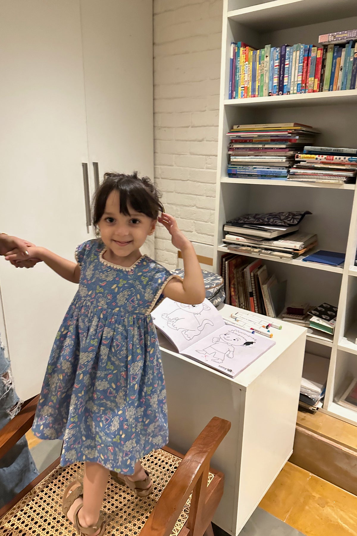 Freja Dress - Mini Paisley