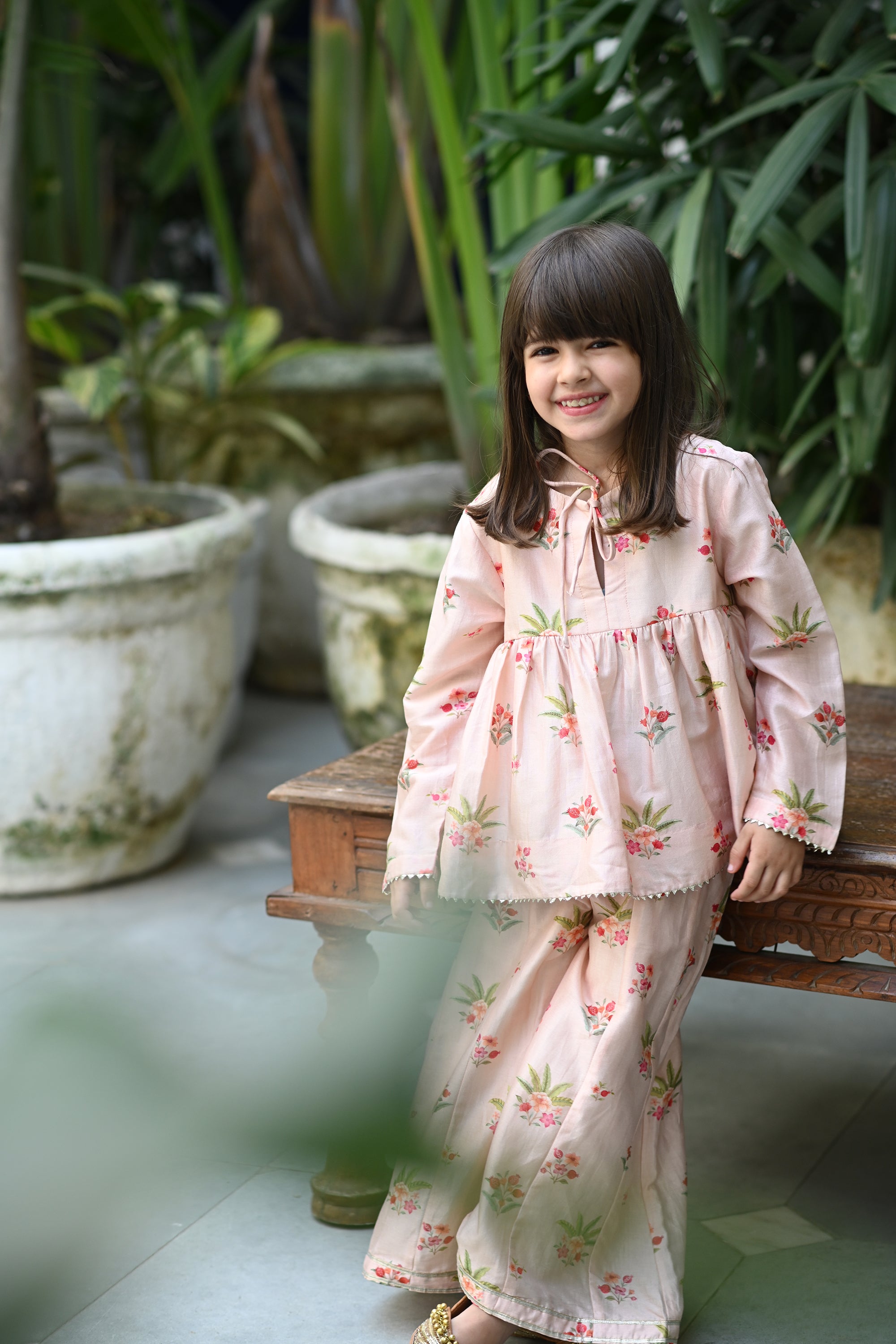 Rehmat  Set - Pink Anaar Bagh