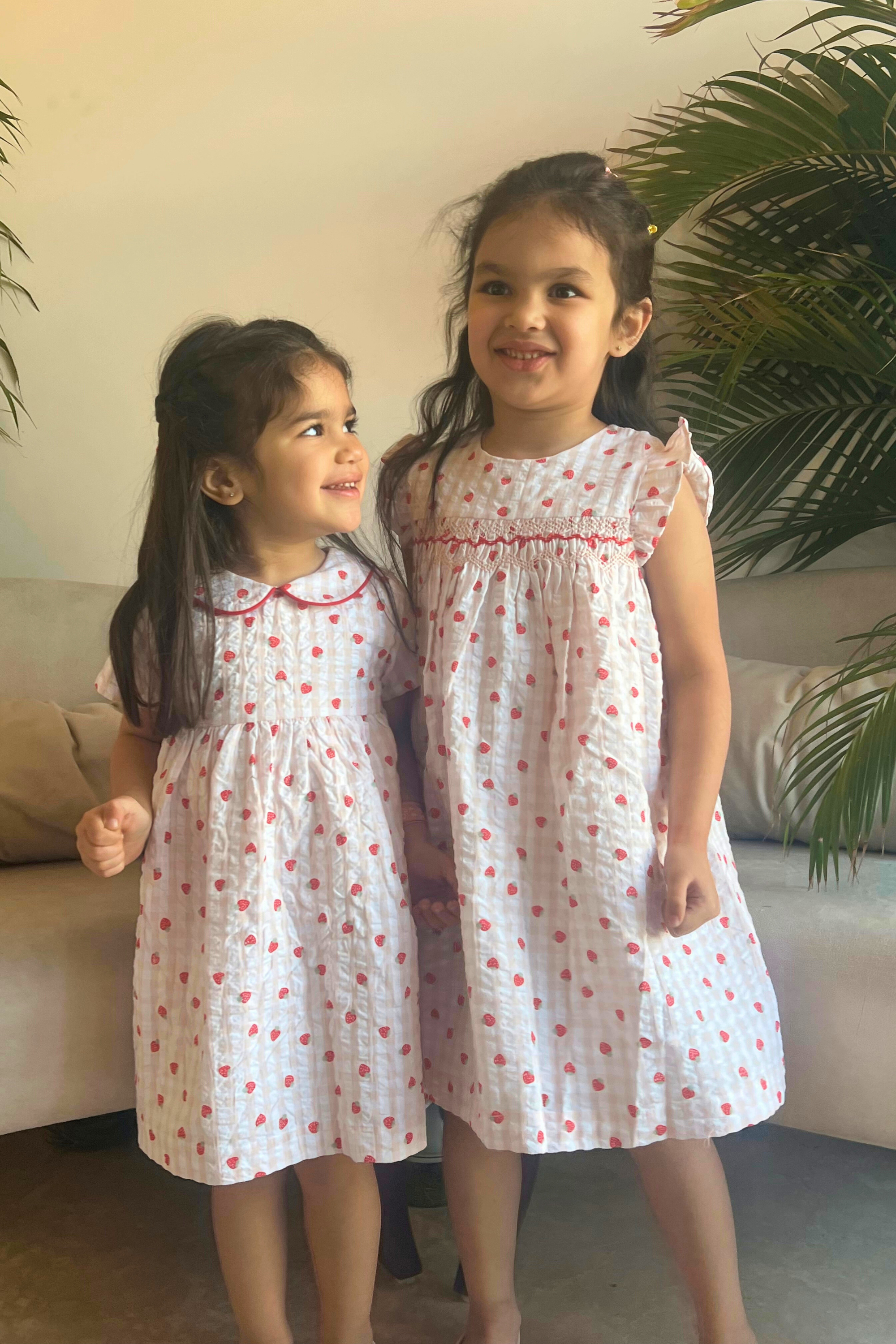 Irene Strawberry Dress