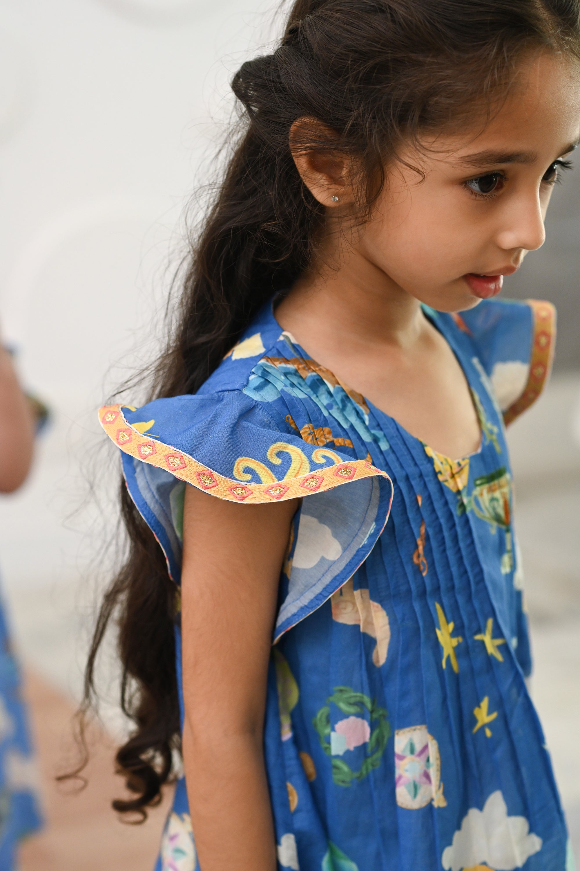 Lilo Dress- Santorini Blue