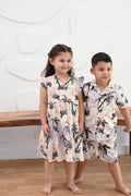 Palermo Dress- Dusty Blue