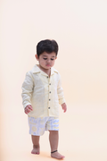 Stan Shirt- Yellow Linen