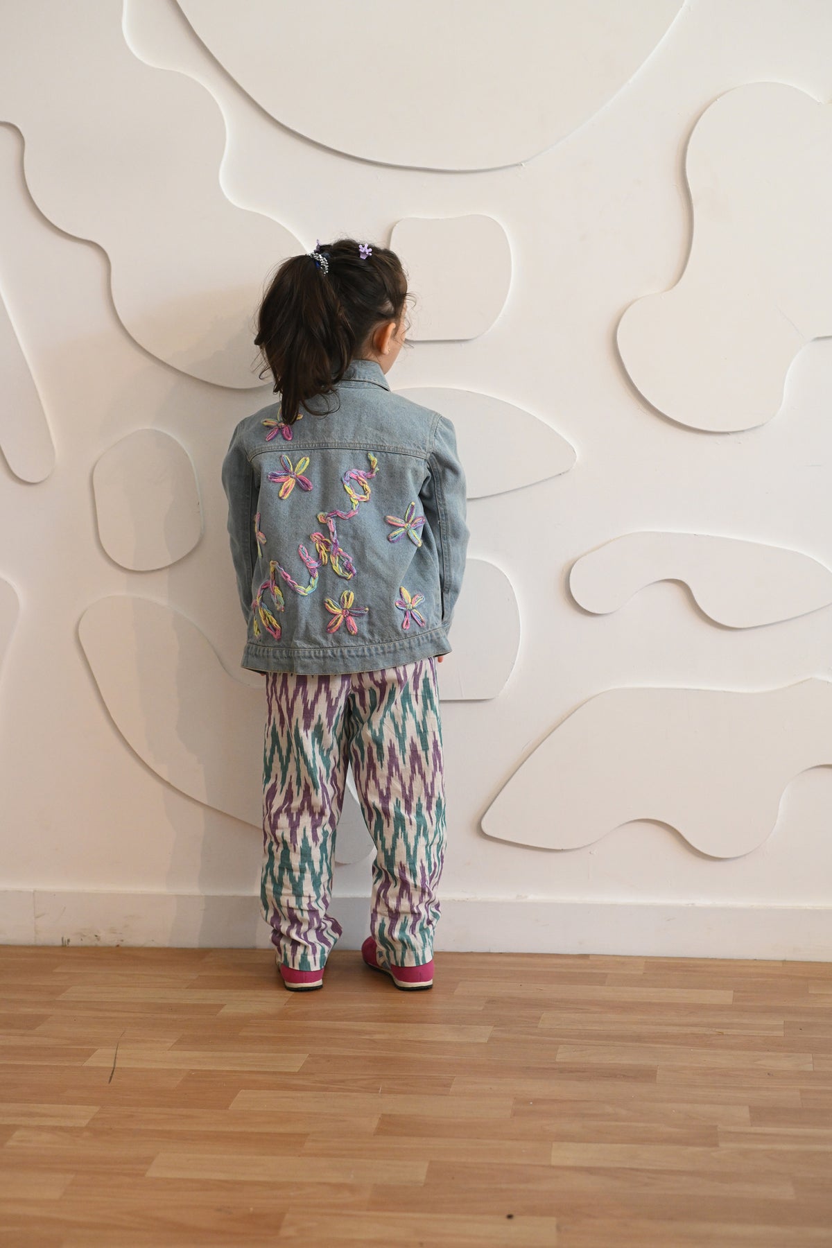 Hand-Thread Rainbow Jacket