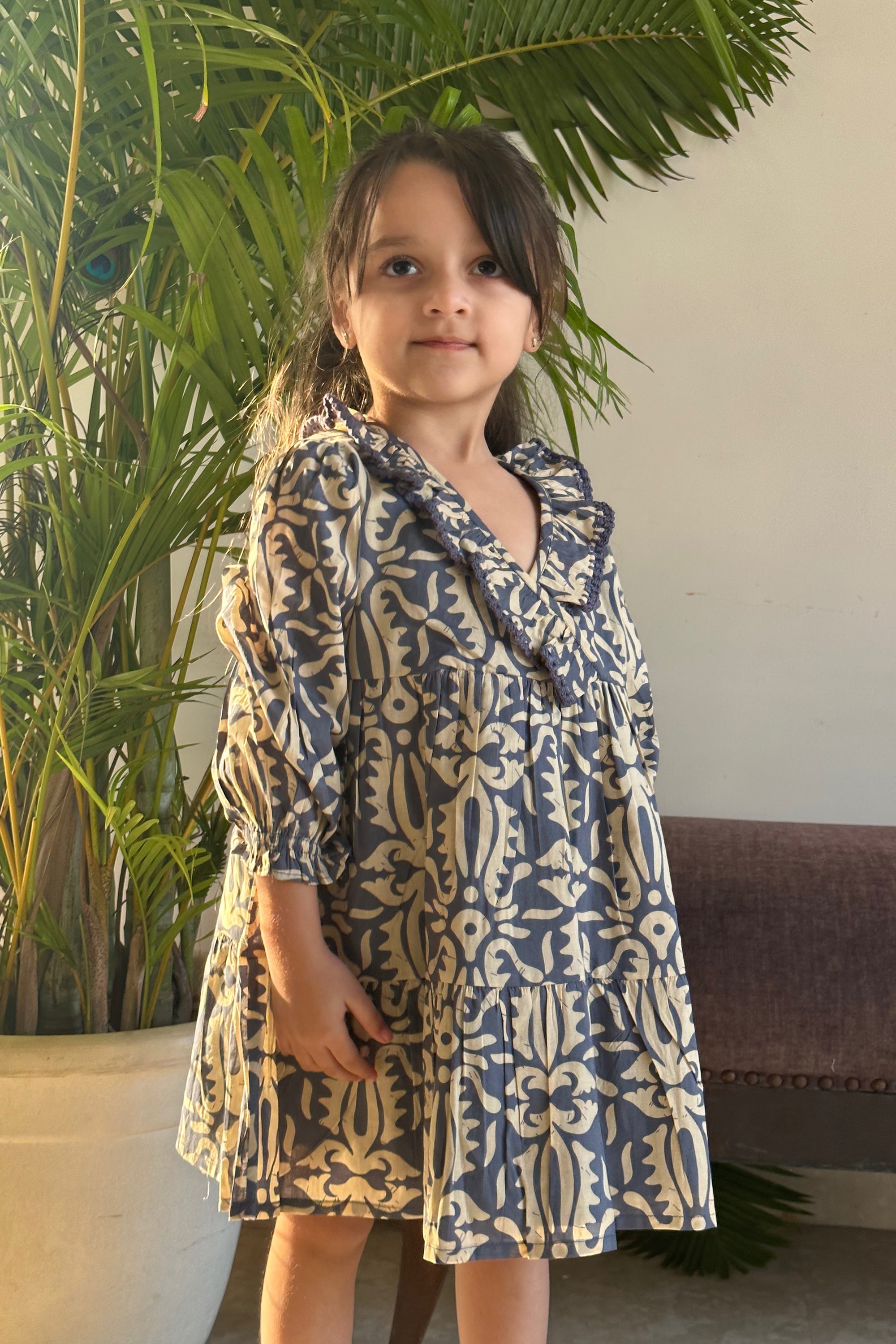 Cassie Dress - Blue