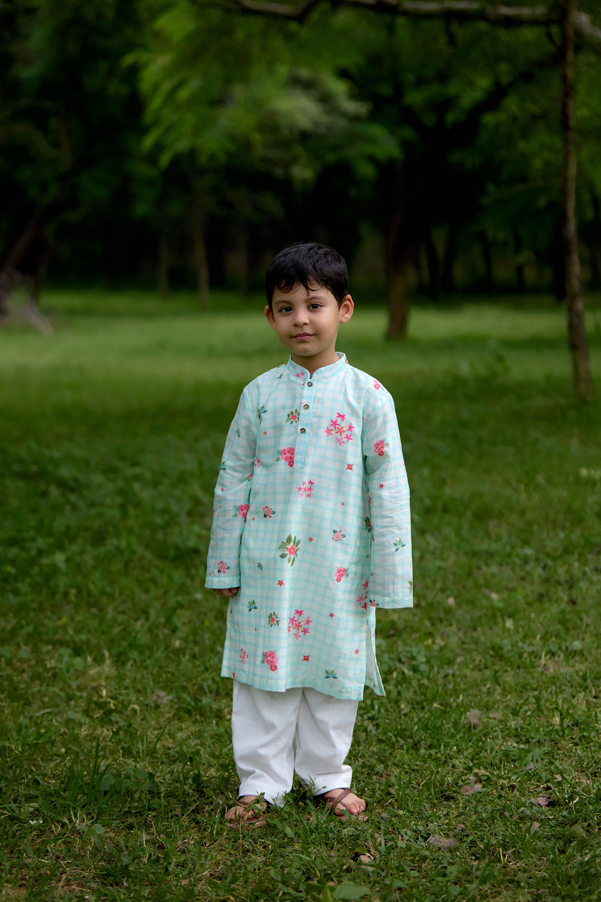 Naariyal Baageecha Kurta Set