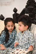 Aadir Kurta Set - Cream Rumi