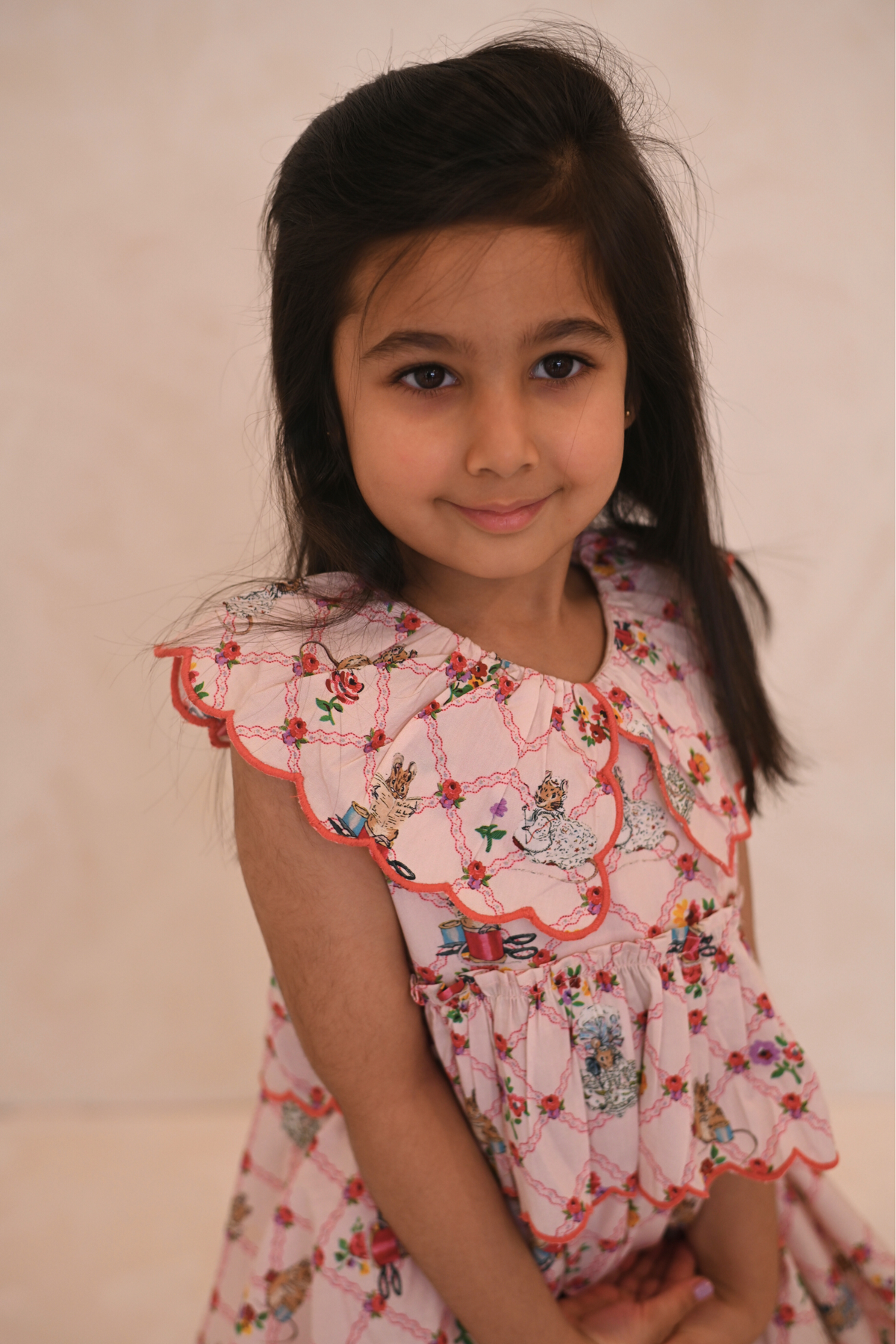 Faye Dress - Pink Hopper