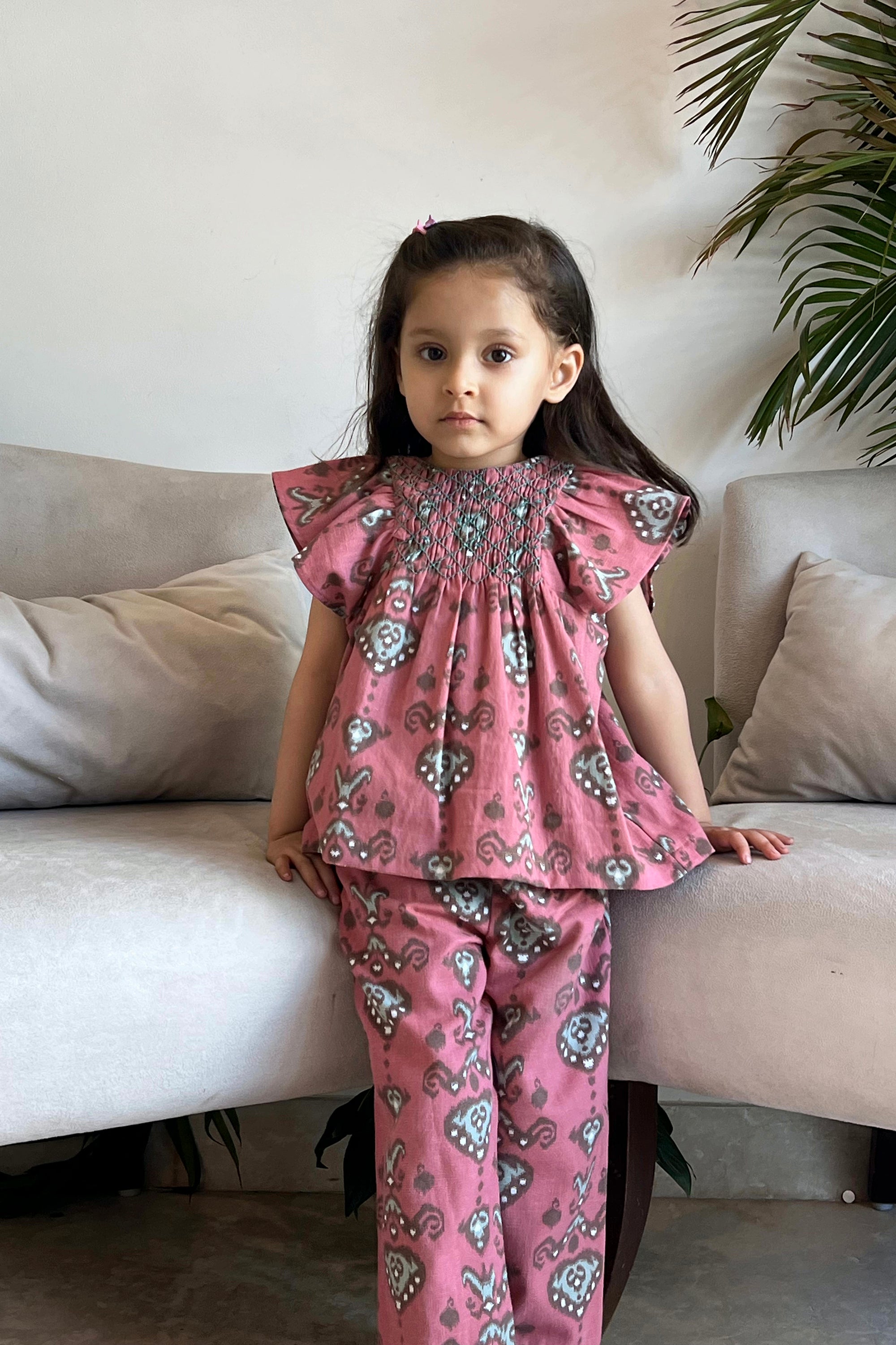Penelope Handsmocked Set