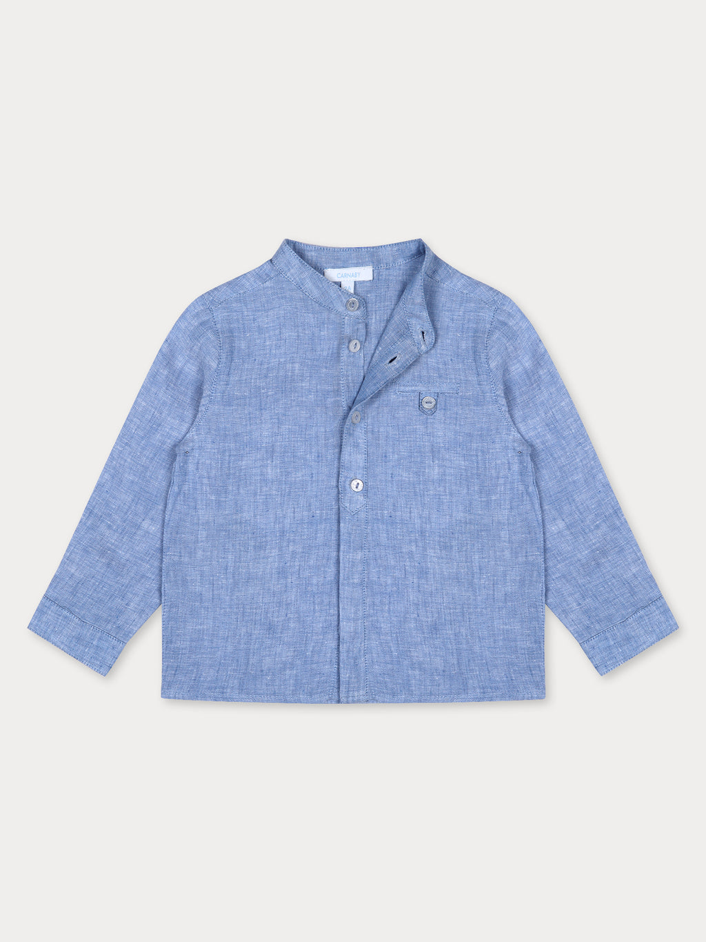 Derco Shirt- Blue Linen