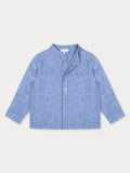 Derco Shirt- Blue Linen