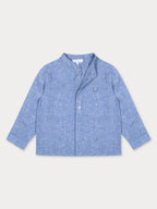 Derco Shirt- Blue Linen