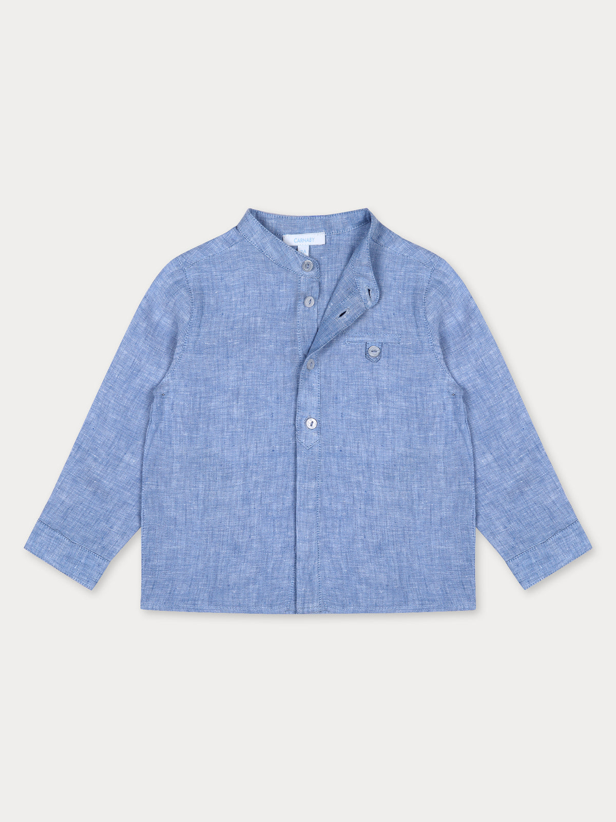 Derco Shirt- Blue Linen