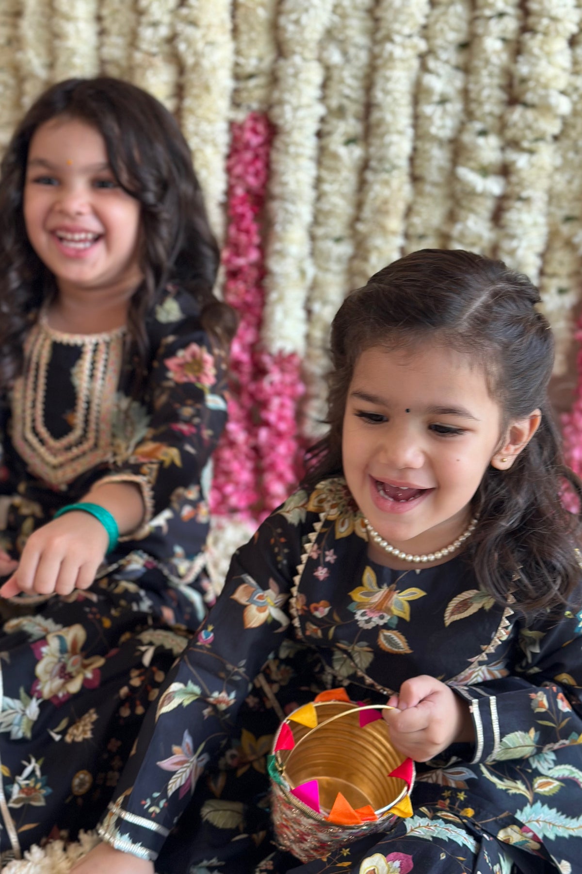 Inaaya Sharara Set -  Eclipse Sanobar Chintz